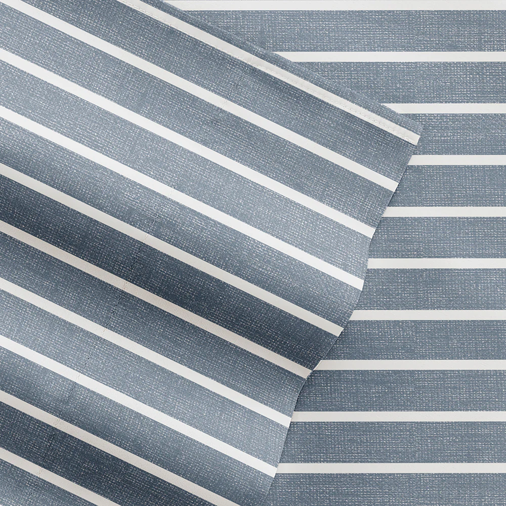 Distressed Awning Stripe 4-Piece Pattern Sheet Set - Image 13