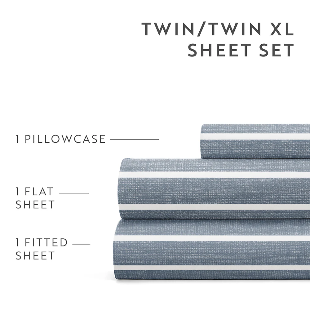 Distressed Awning Stripe 4-Piece Pattern Sheet Set - Image 29