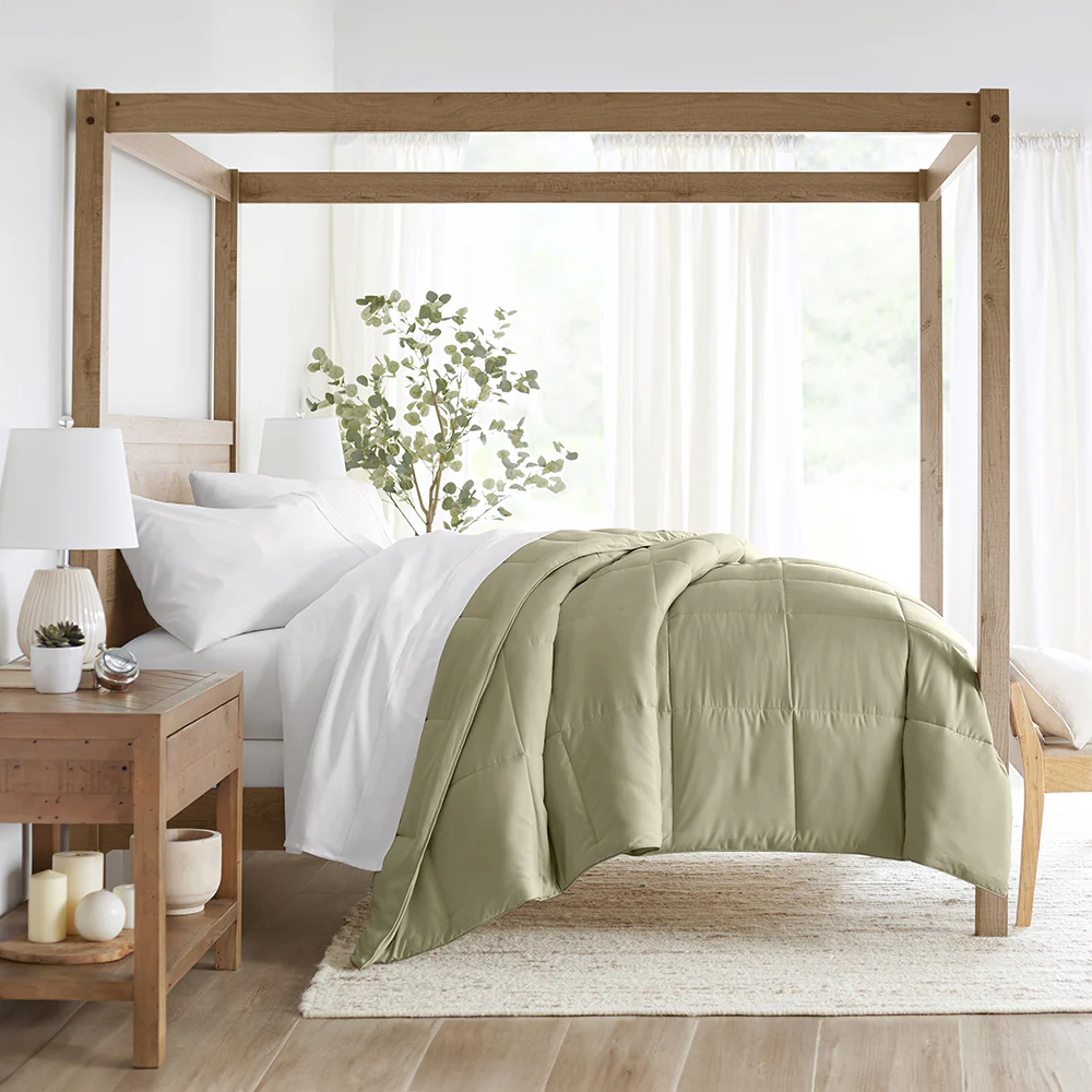 Solid Down-Alternative Comforter - Image 17