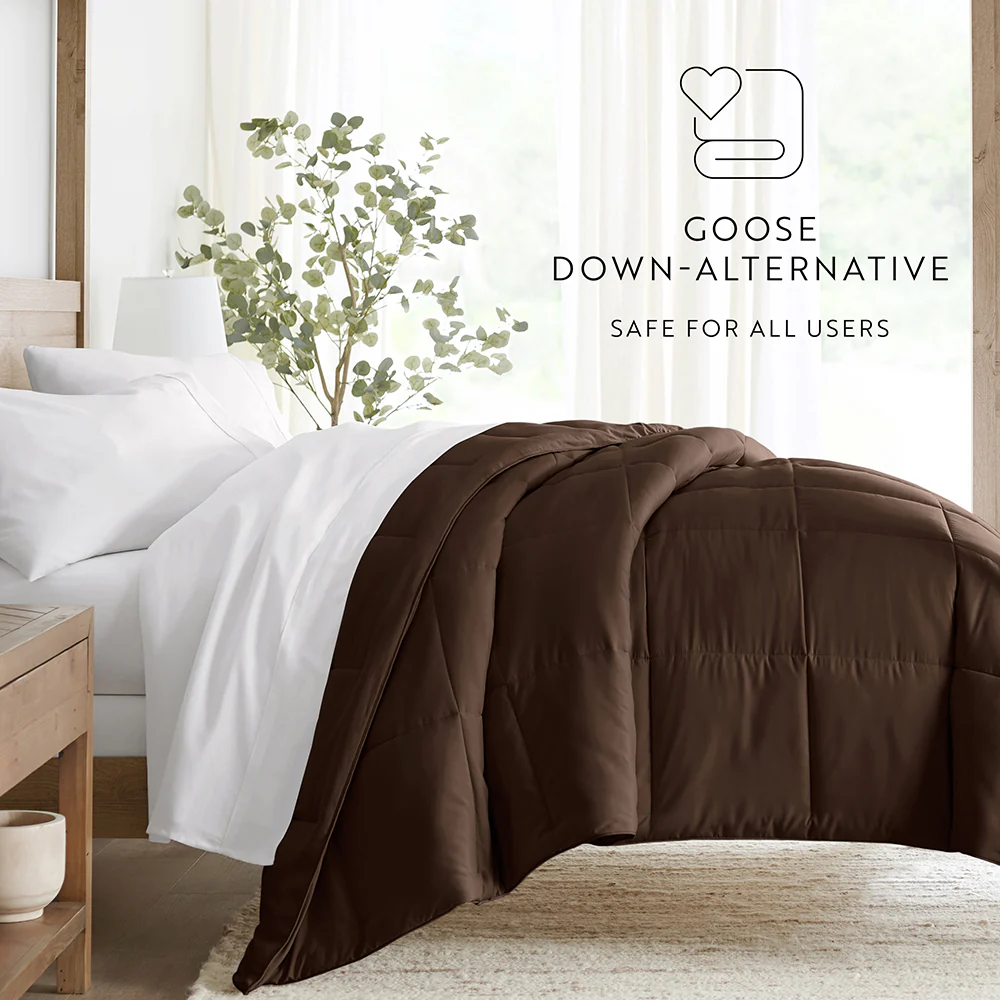 Solid Down-Alternative Comforter - Image 63