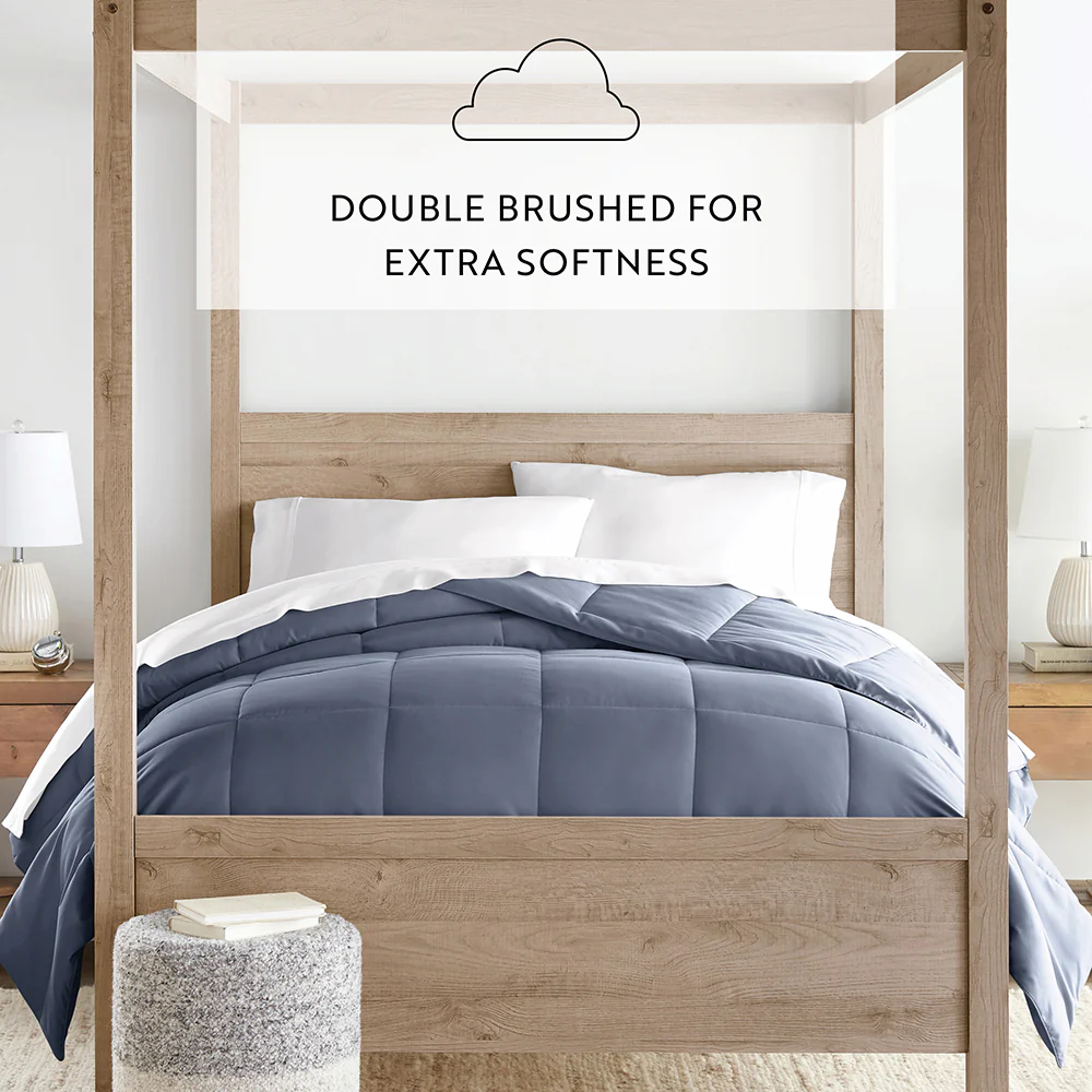 Solid Down-Alternative Comforter - Image 64