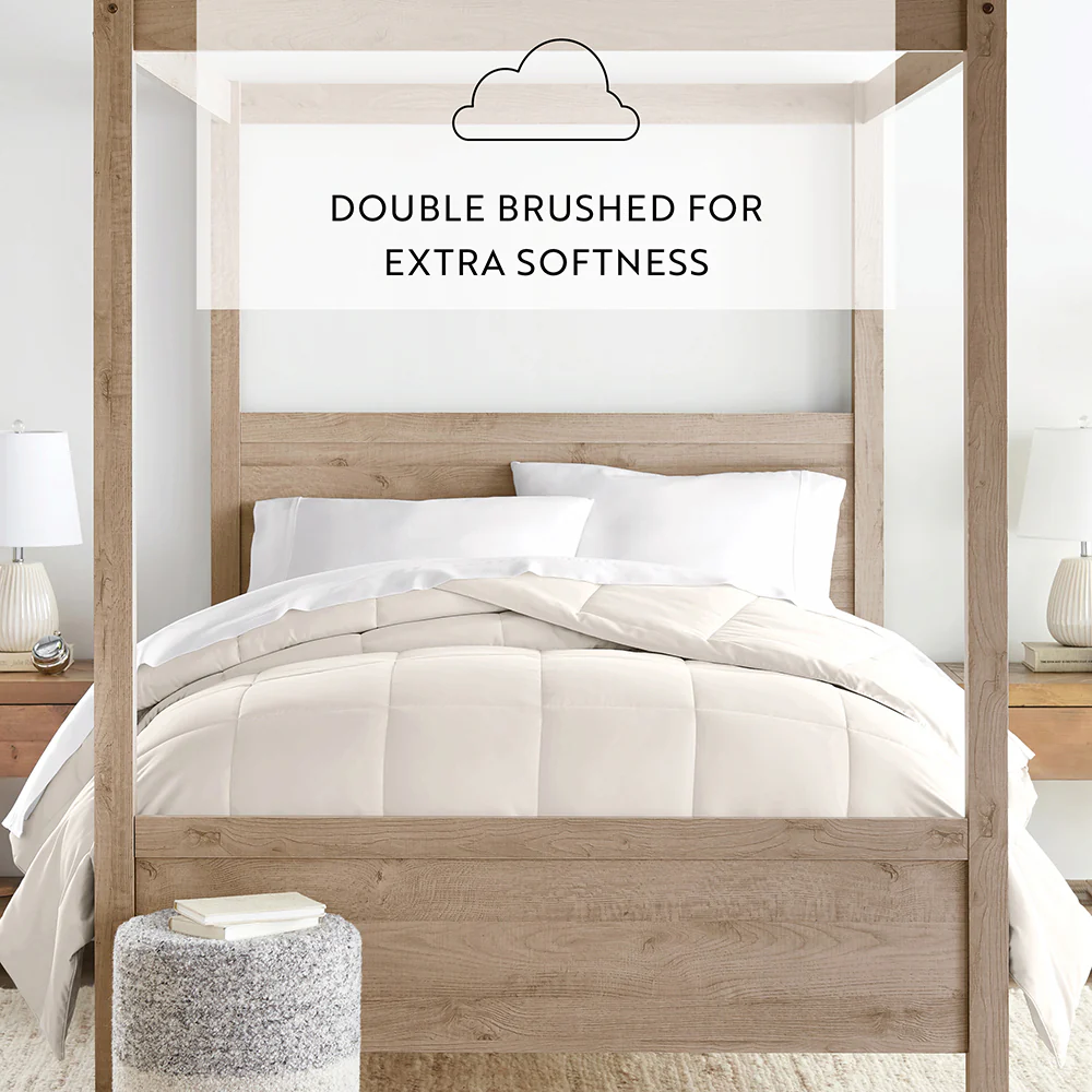 Solid Down-Alternative Comforter - Image 69