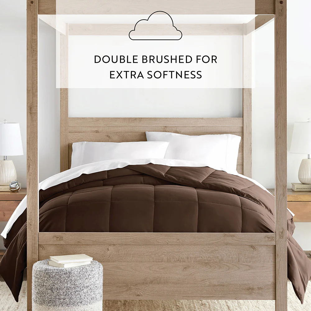 Solid Down-Alternative Comforter - Image 72