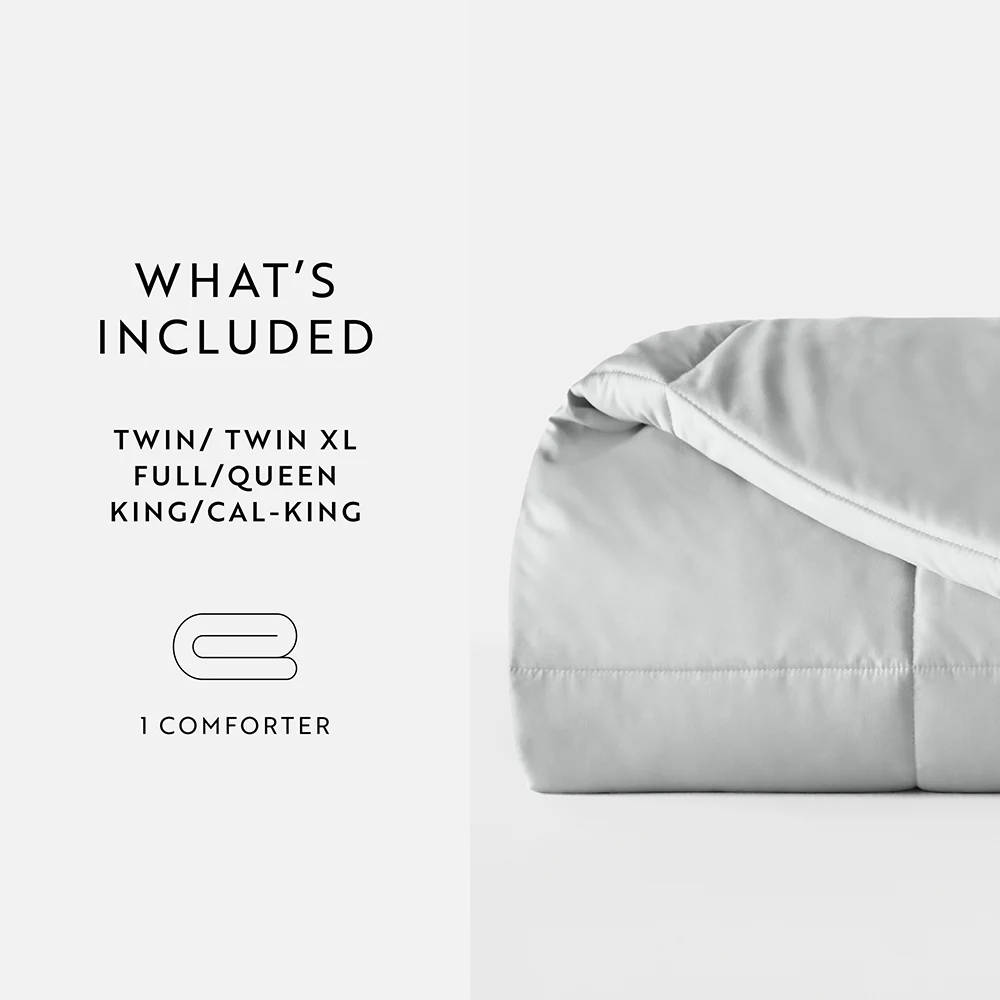 Solid Down-Alternative Comforter - Image 76