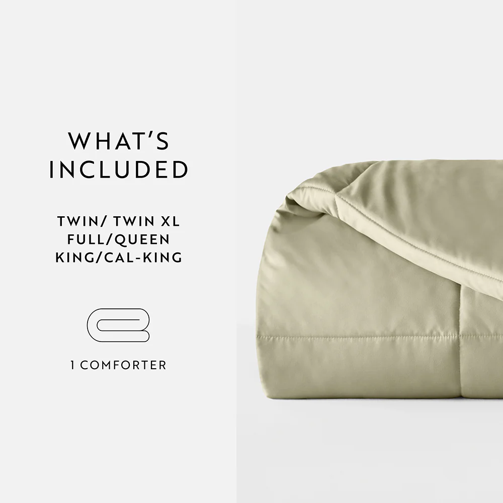 Solid Down-Alternative Comforter - Image 80