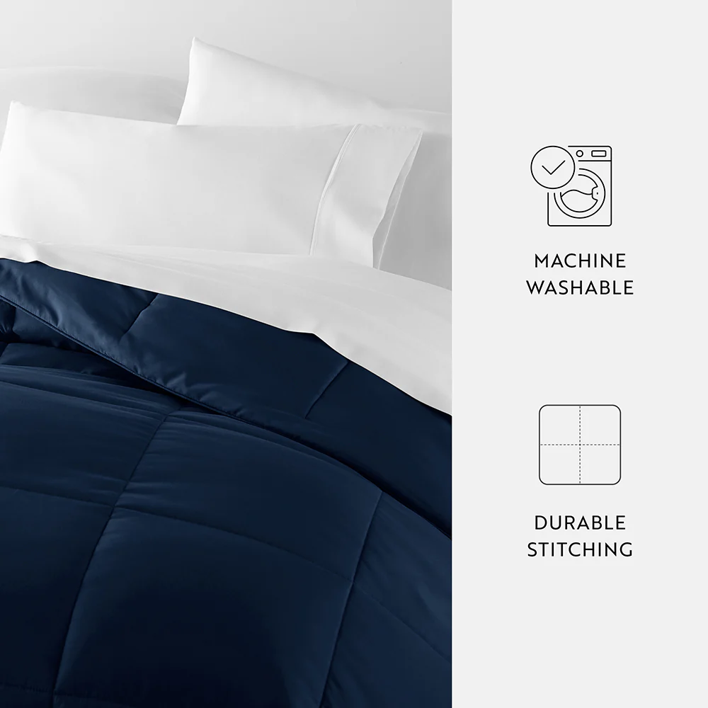 Solid Down-Alternative Comforter - Image 82