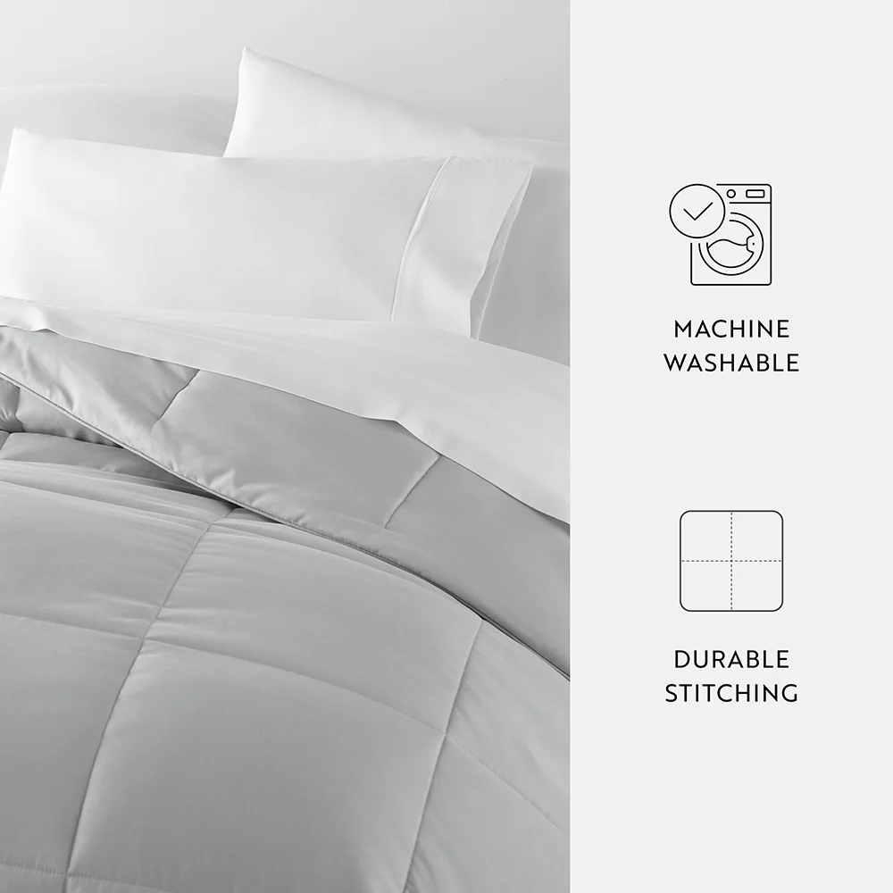 Solid Down-Alternative Comforter - Image 83