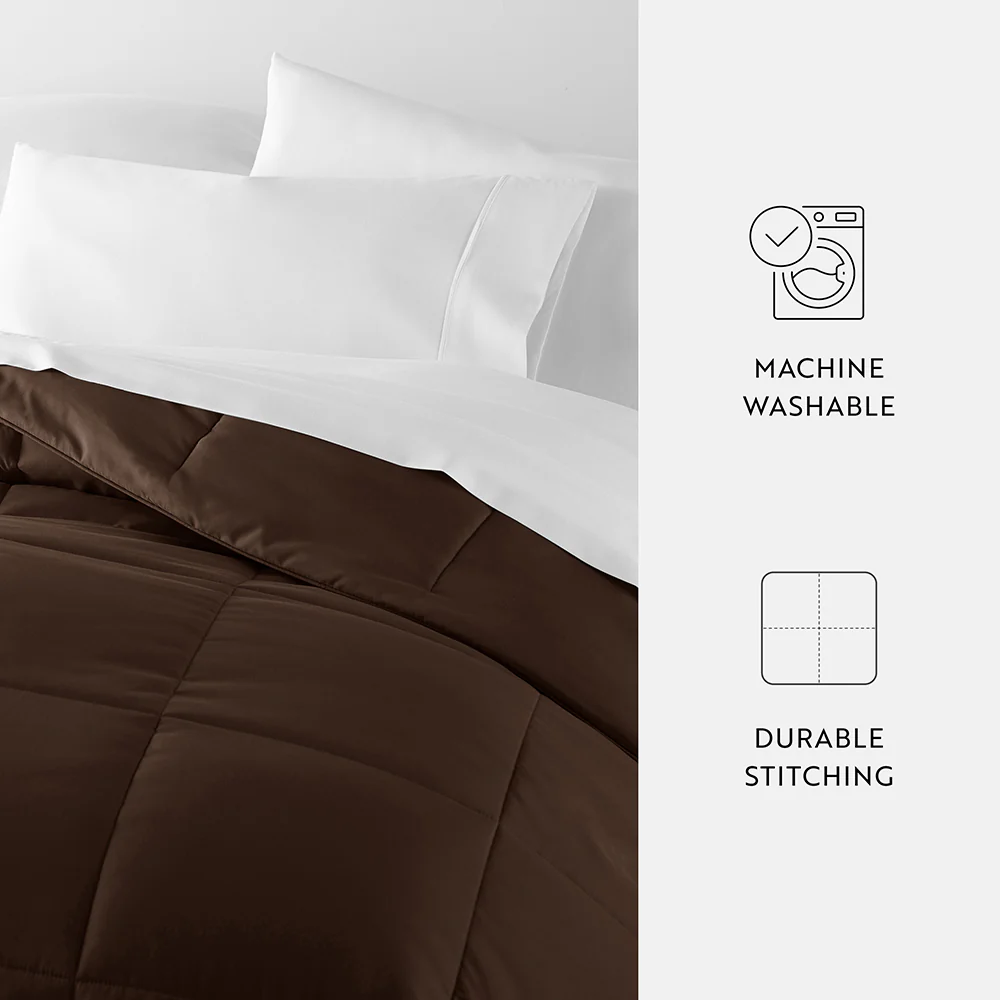 Solid Down-Alternative Comforter - Image 87