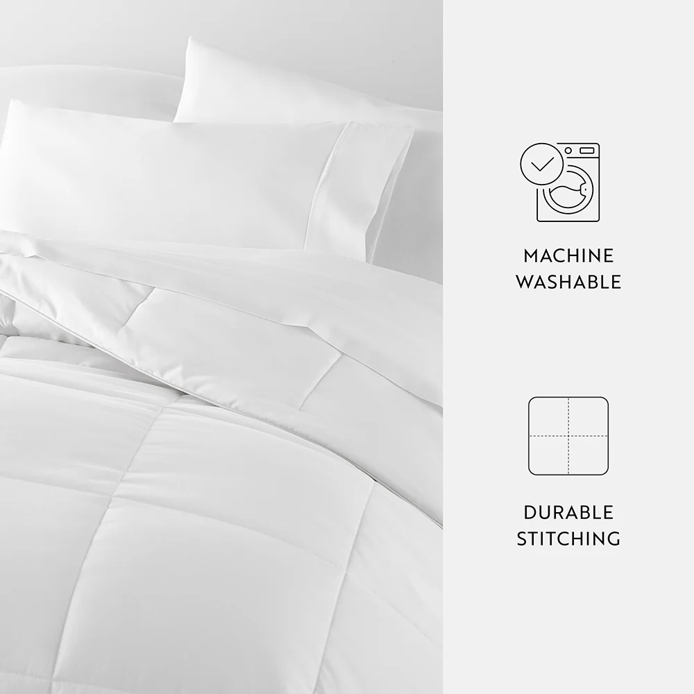 Solid Down-Alternative Comforter - Image 88