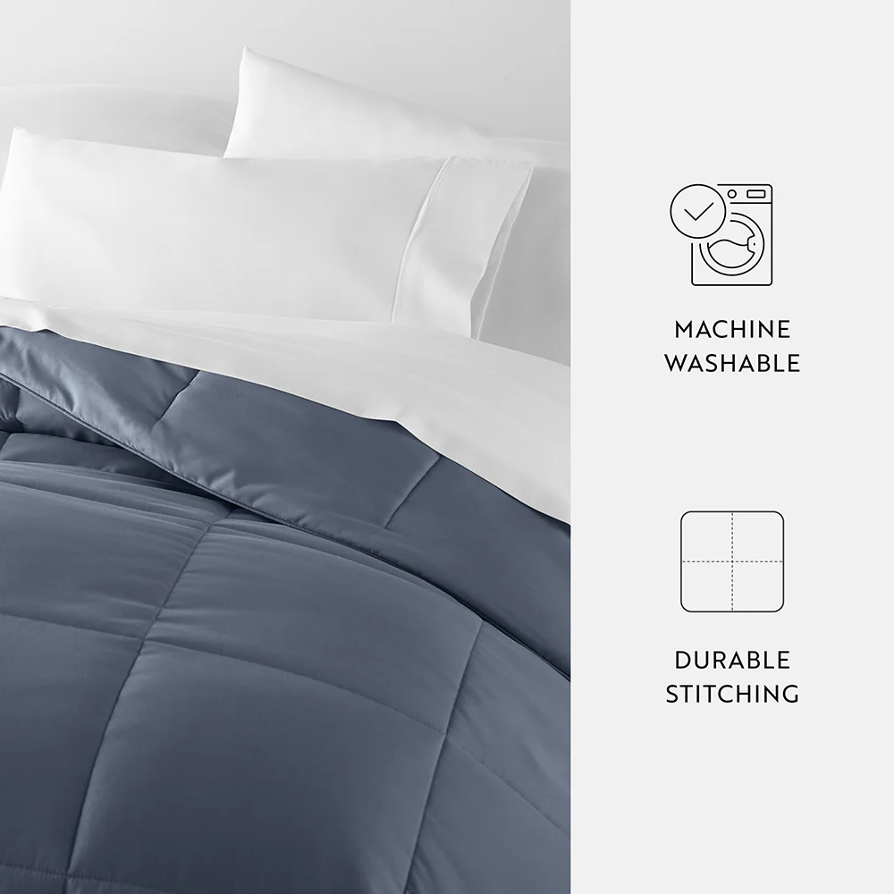 Solid Down-Alternative Comforter - Image 89