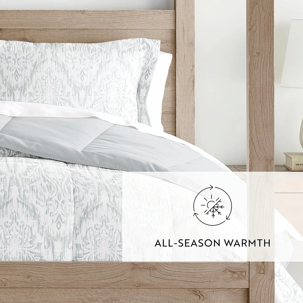 English Countryside Reversible Down-Alternative Comforter Set - Image 10
