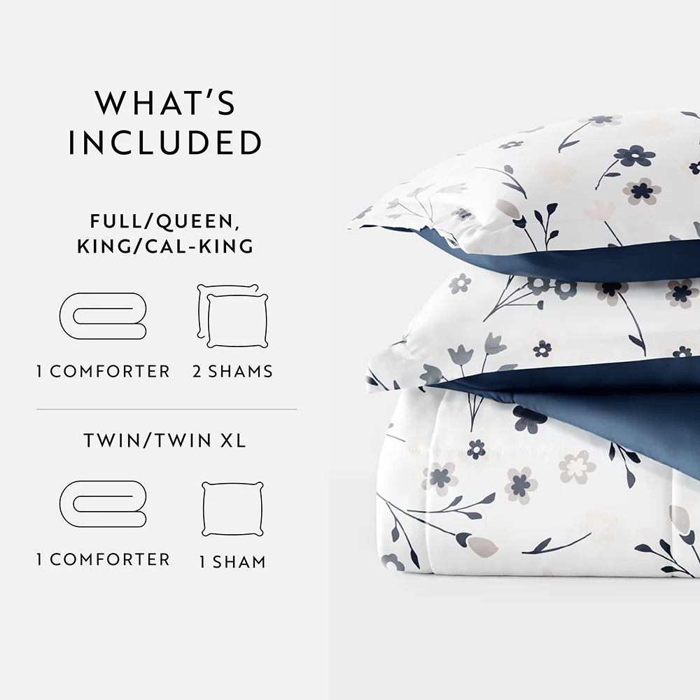 Farmhouse Dreams Reversible Down-Alternative Comforter Set - Image 10