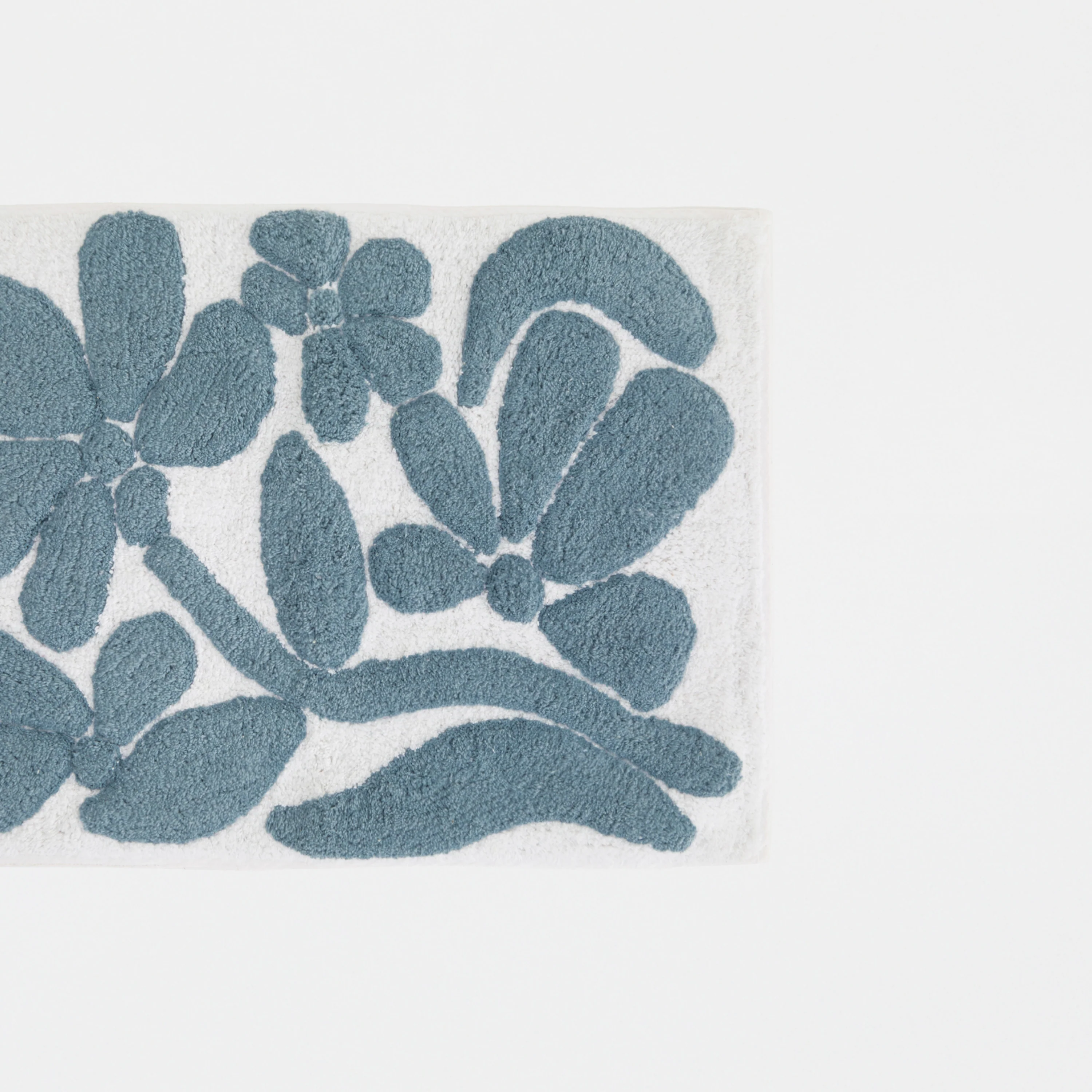 100% Cotton Floral Patterned Bath Mat - Image 10