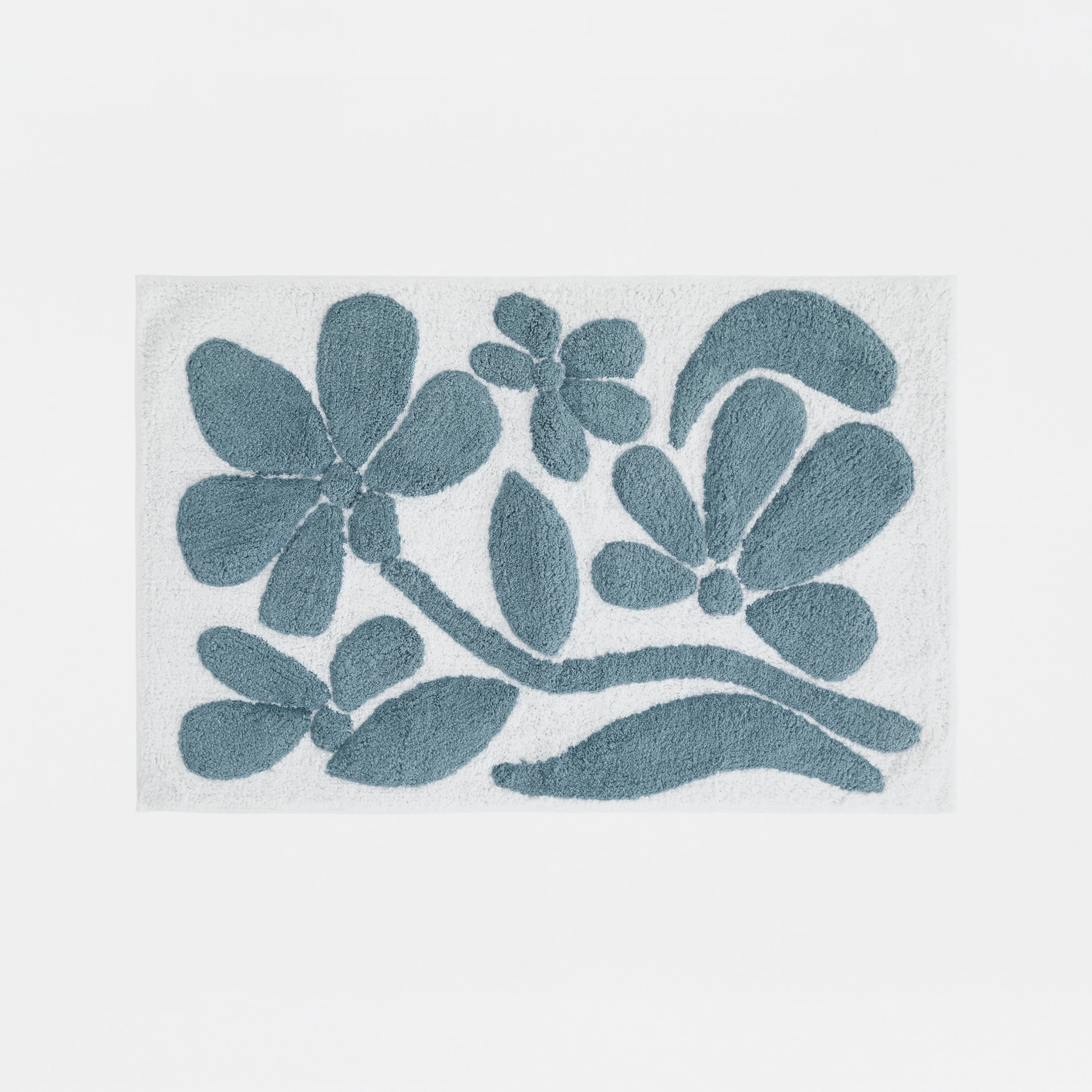 100% Cotton Floral Patterned Bath Mat - Image 12