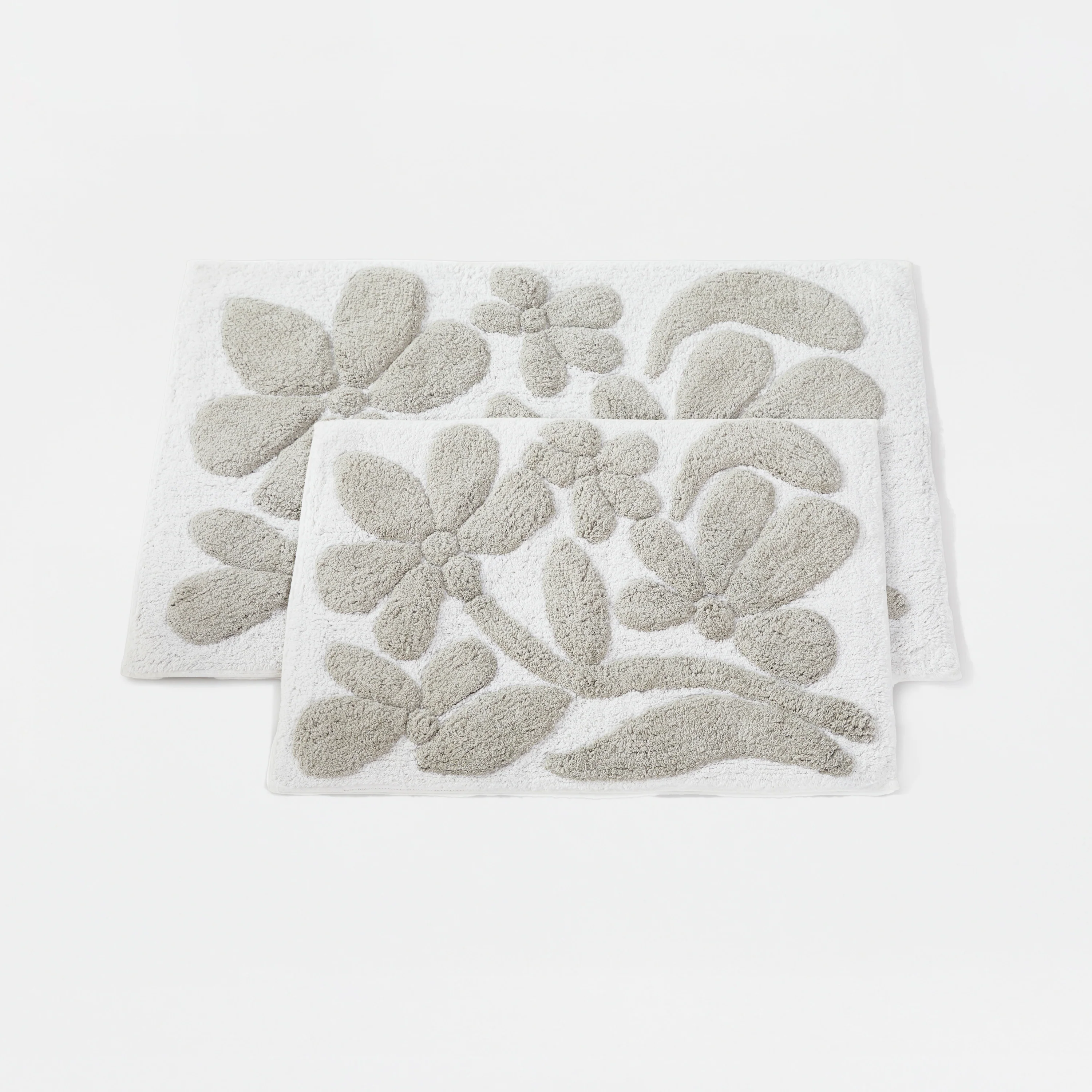 100% Cotton Floral Patterned Bath Mat - Image 5