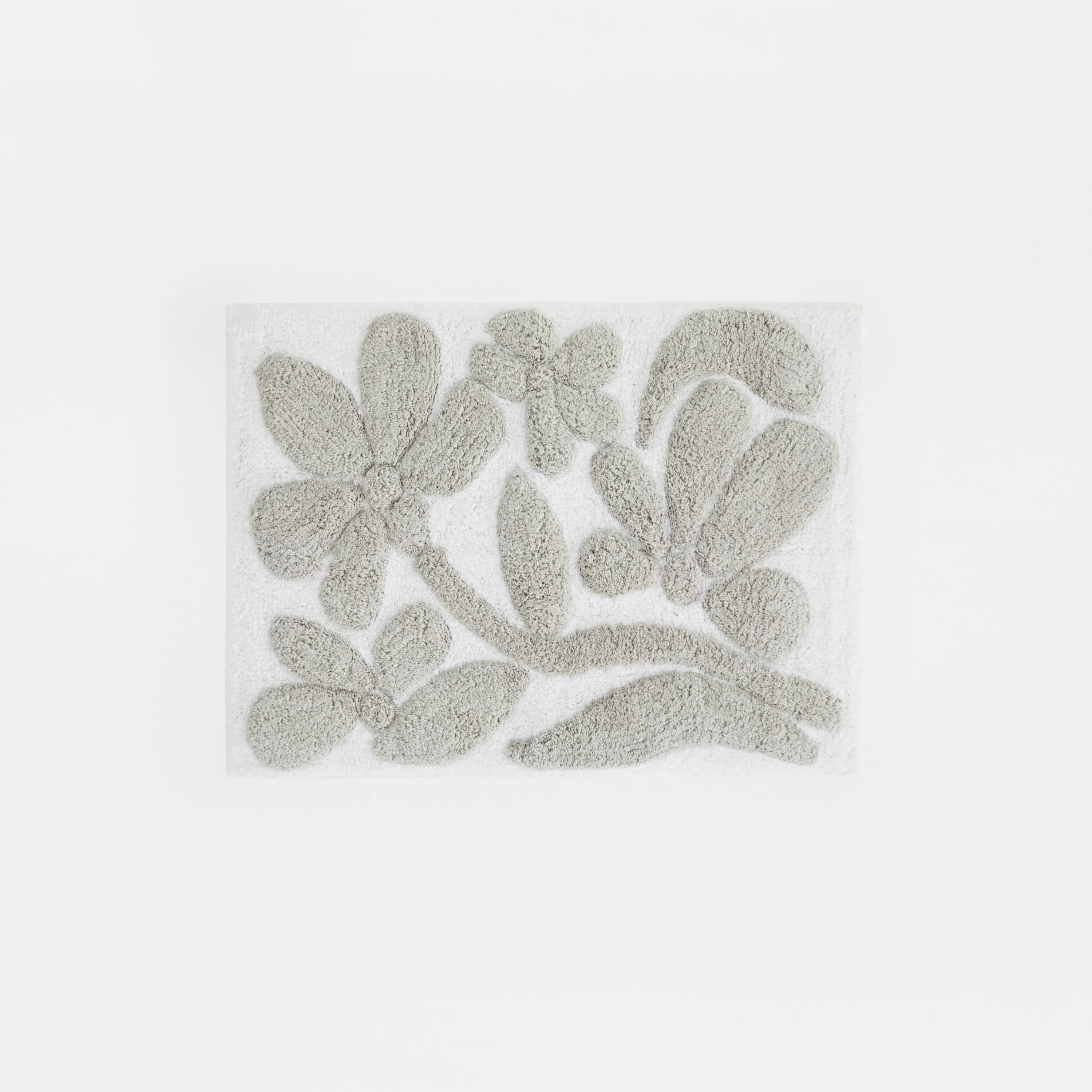 100% Cotton Floral Patterned Bath Mat - Image 7