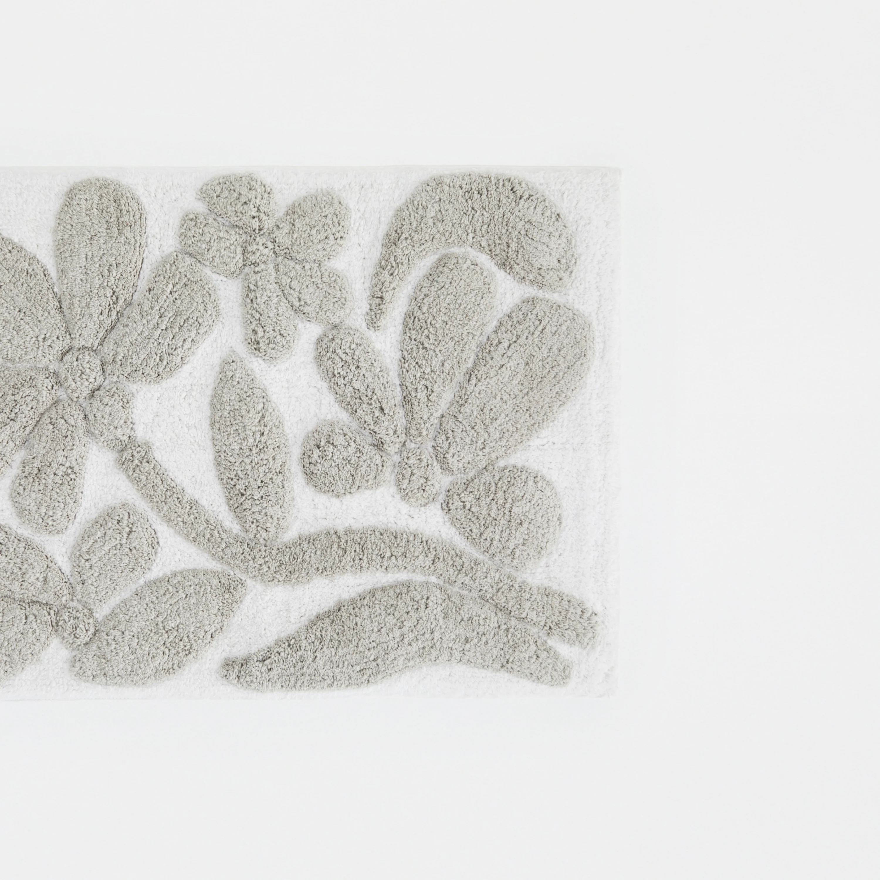 100% Cotton Floral Patterned Bath Mat - Image 9