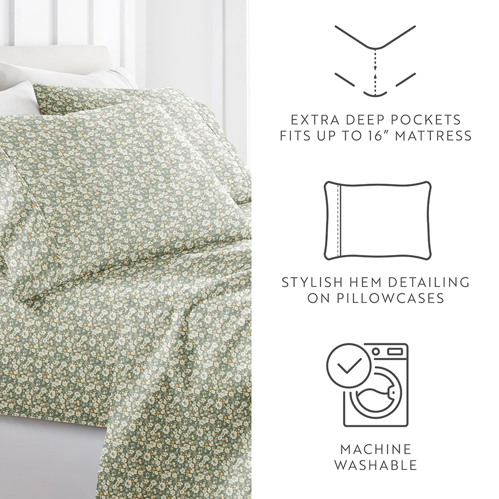 Floral Dreams 4-Piece Pattern Sheet Set - Image 28