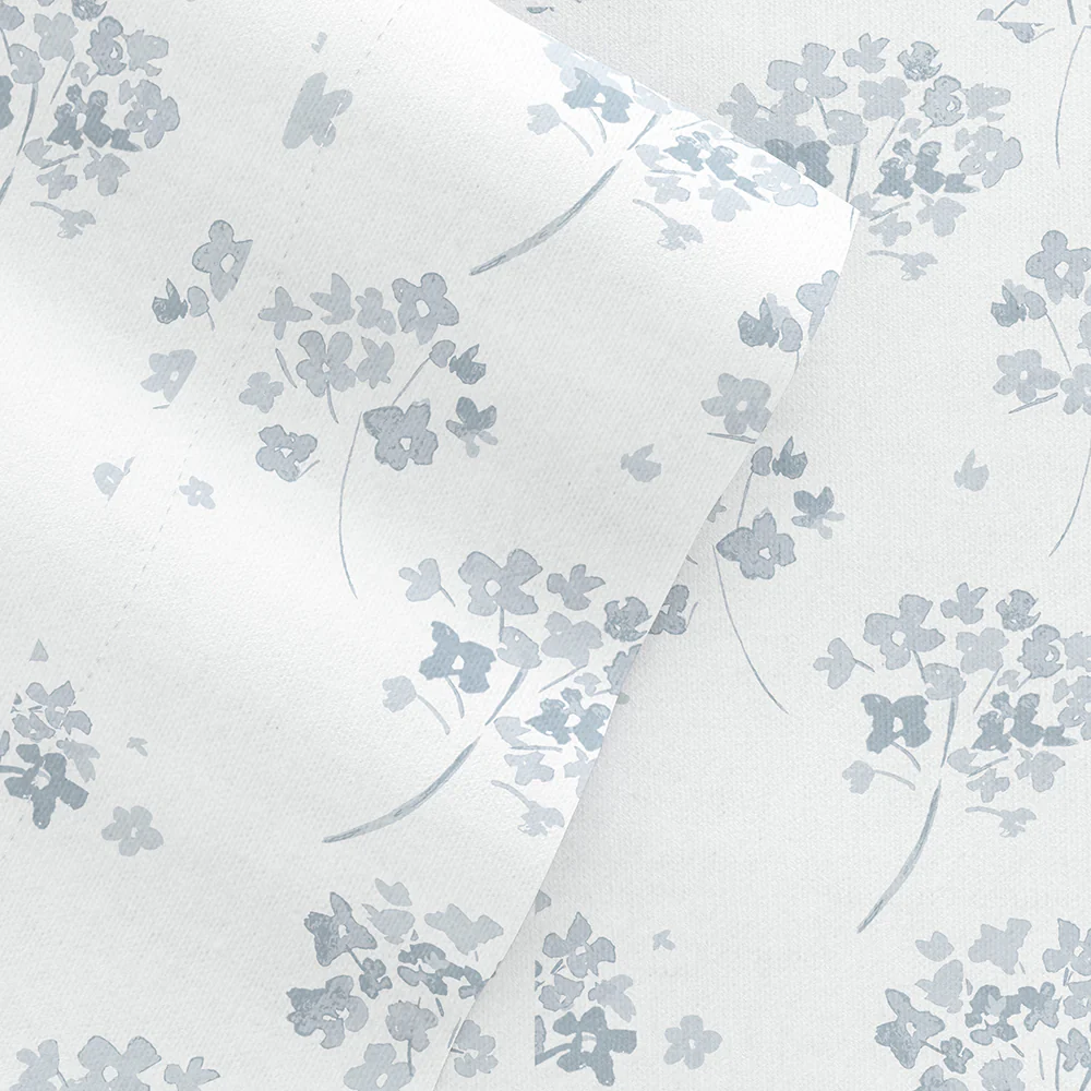 Flower Bunch 4-Piece Flannel Sheet Set - Image 3
