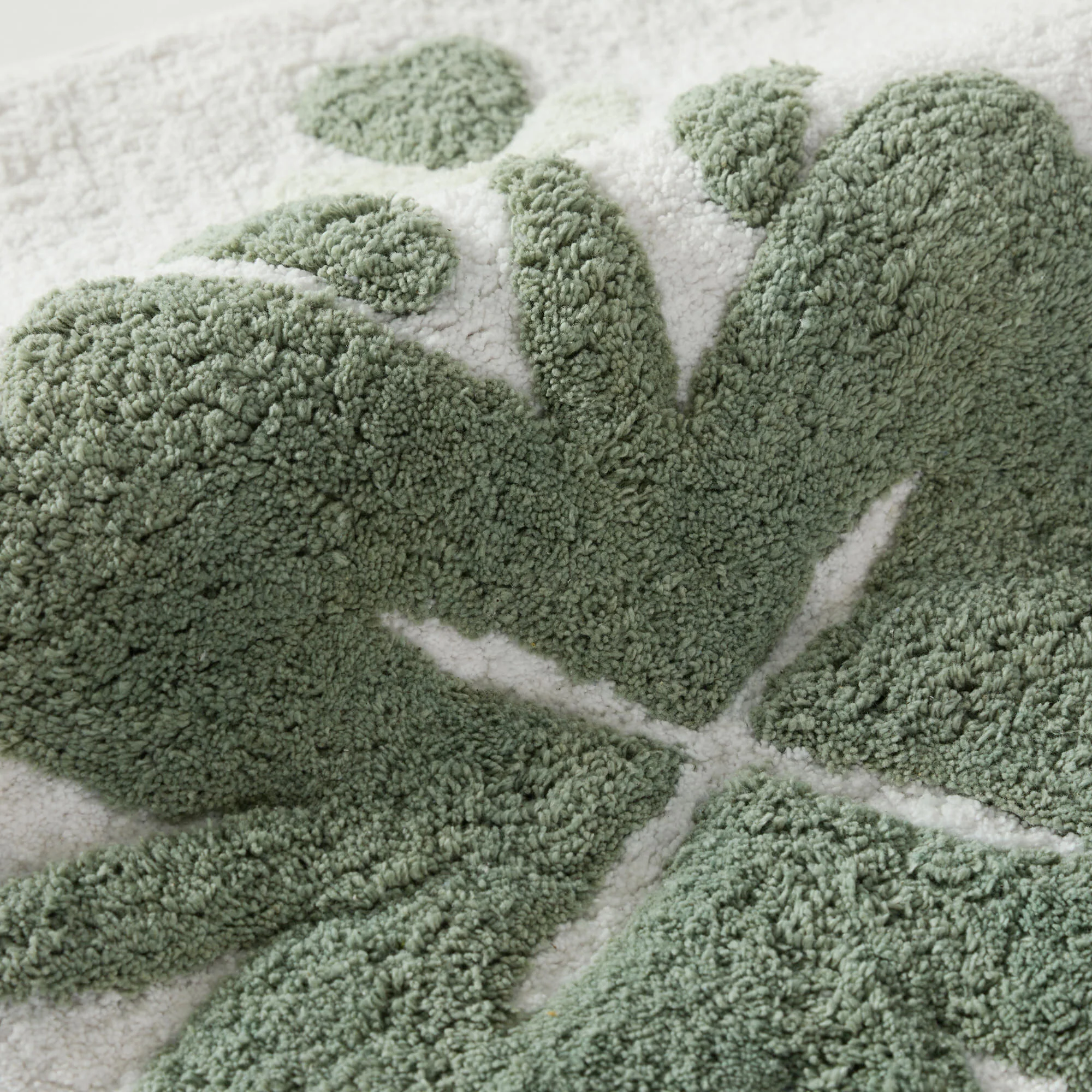 100% Cotton Flowers Patterned Bath Mat - Image 5