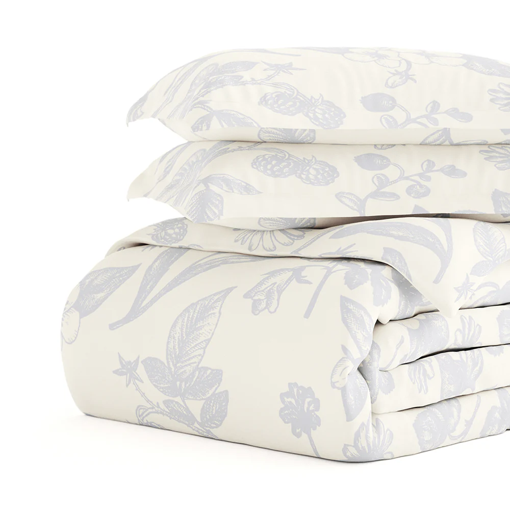 Garden Pattern 3-Piece Duvet Cover Set - Image 5