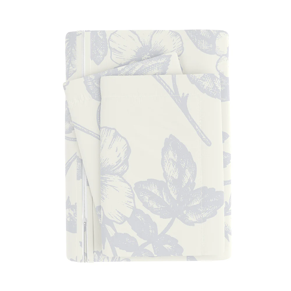 Garden Pattern 3-Piece Duvet Cover Set - Image 6