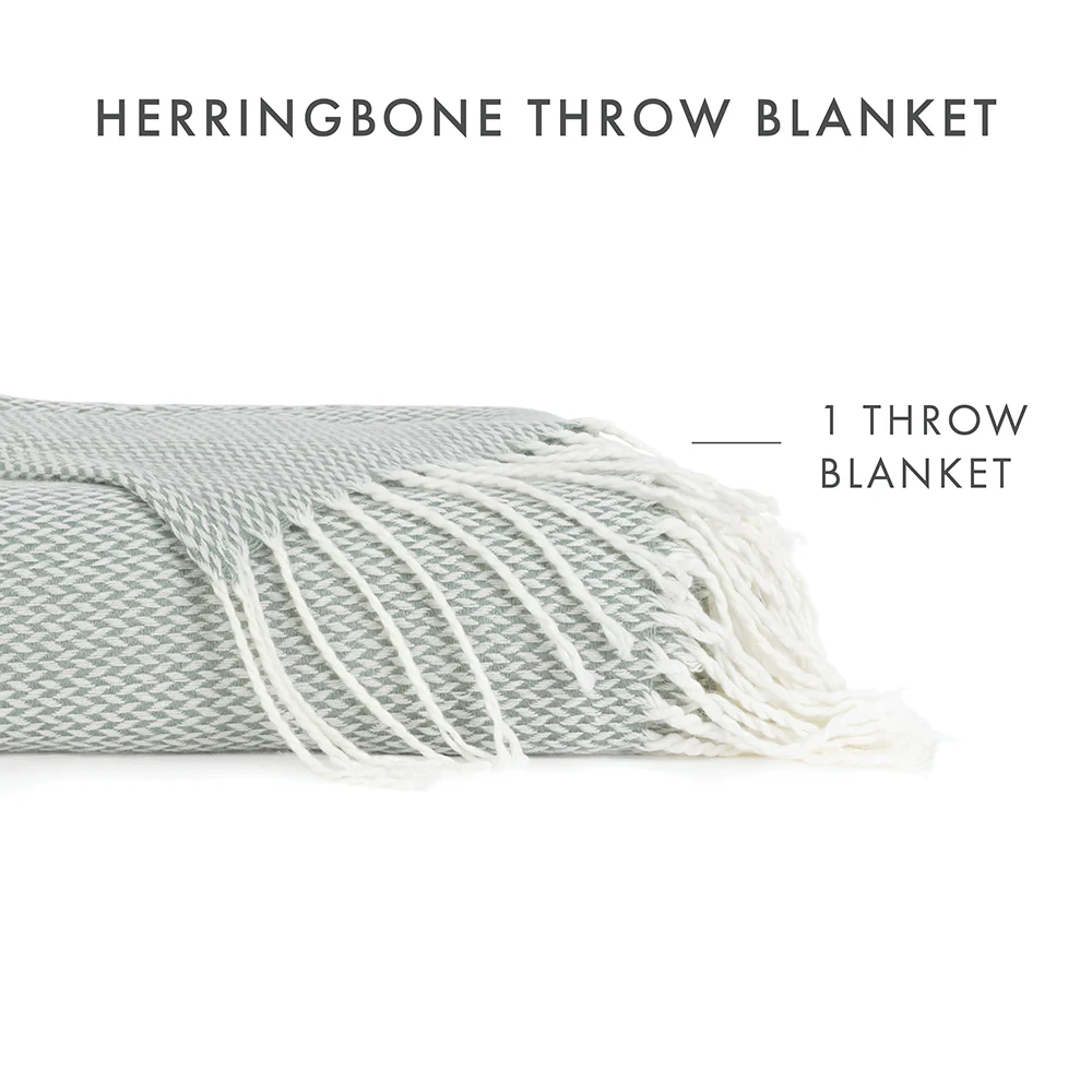 Herringbone Throw Blanket - Image 10