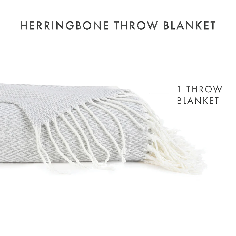 Herringbone Throw Blanket - Image 12