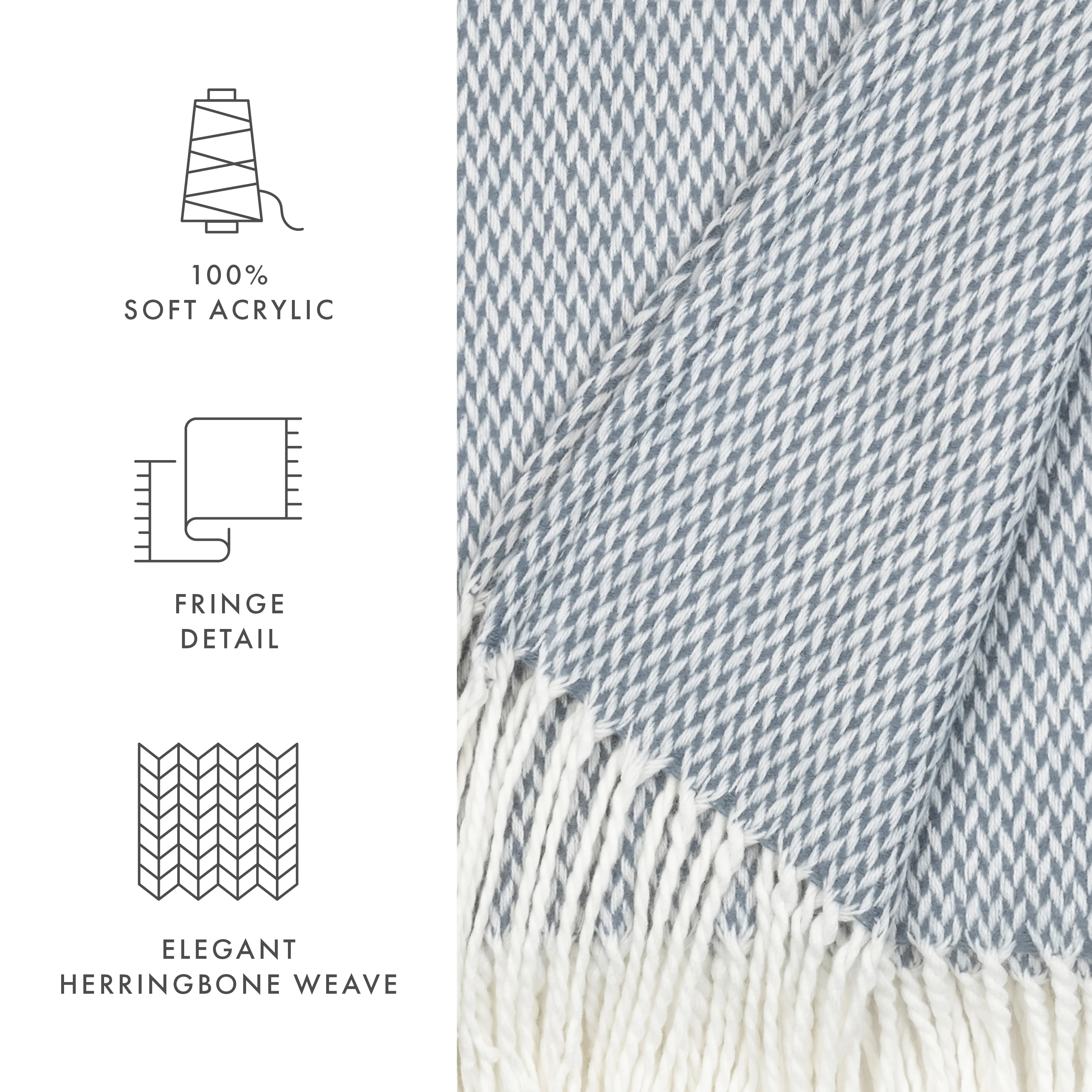 Herringbone Throw Blanket - Image 17