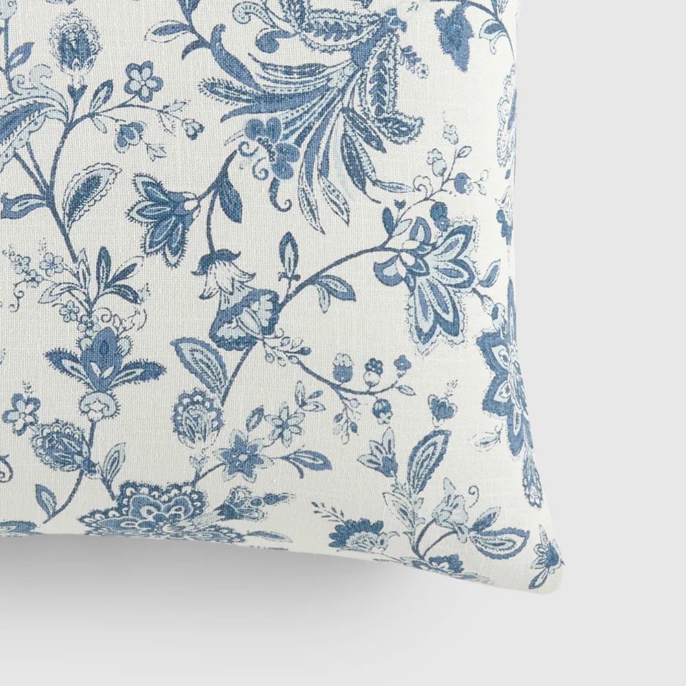 Jacobean Patterned Throw Pillow - Image 3
