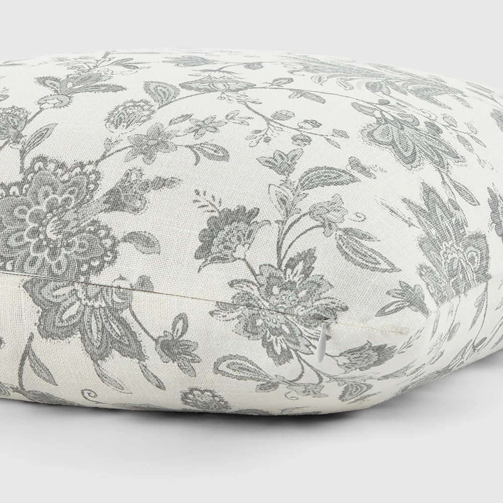 Jacobean Patterned Throw Pillow - Image 6