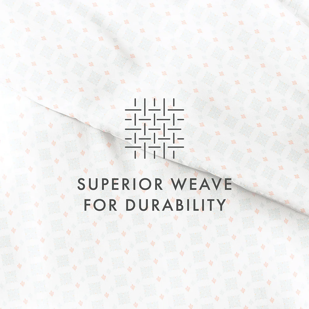 Lights in Blue Pattern 3-Piece Duvet Cover Set - Image 10
