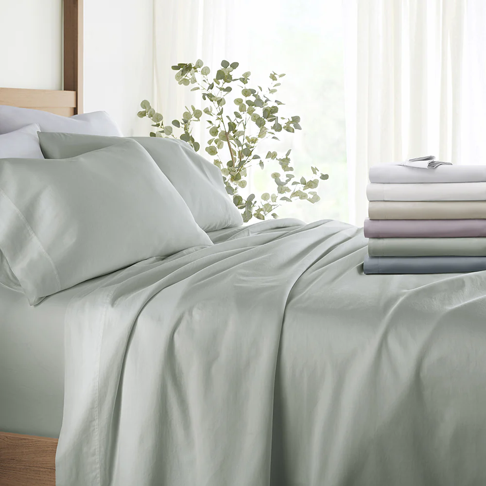 4-Piece 100% Cotton-Long Staple Sheet Set - Image 44