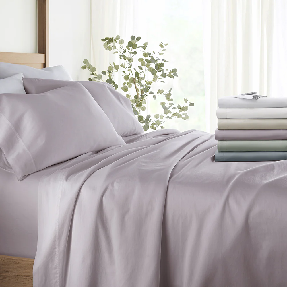 4-Piece 100% Cotton-Long Staple Sheet Set - Image 47