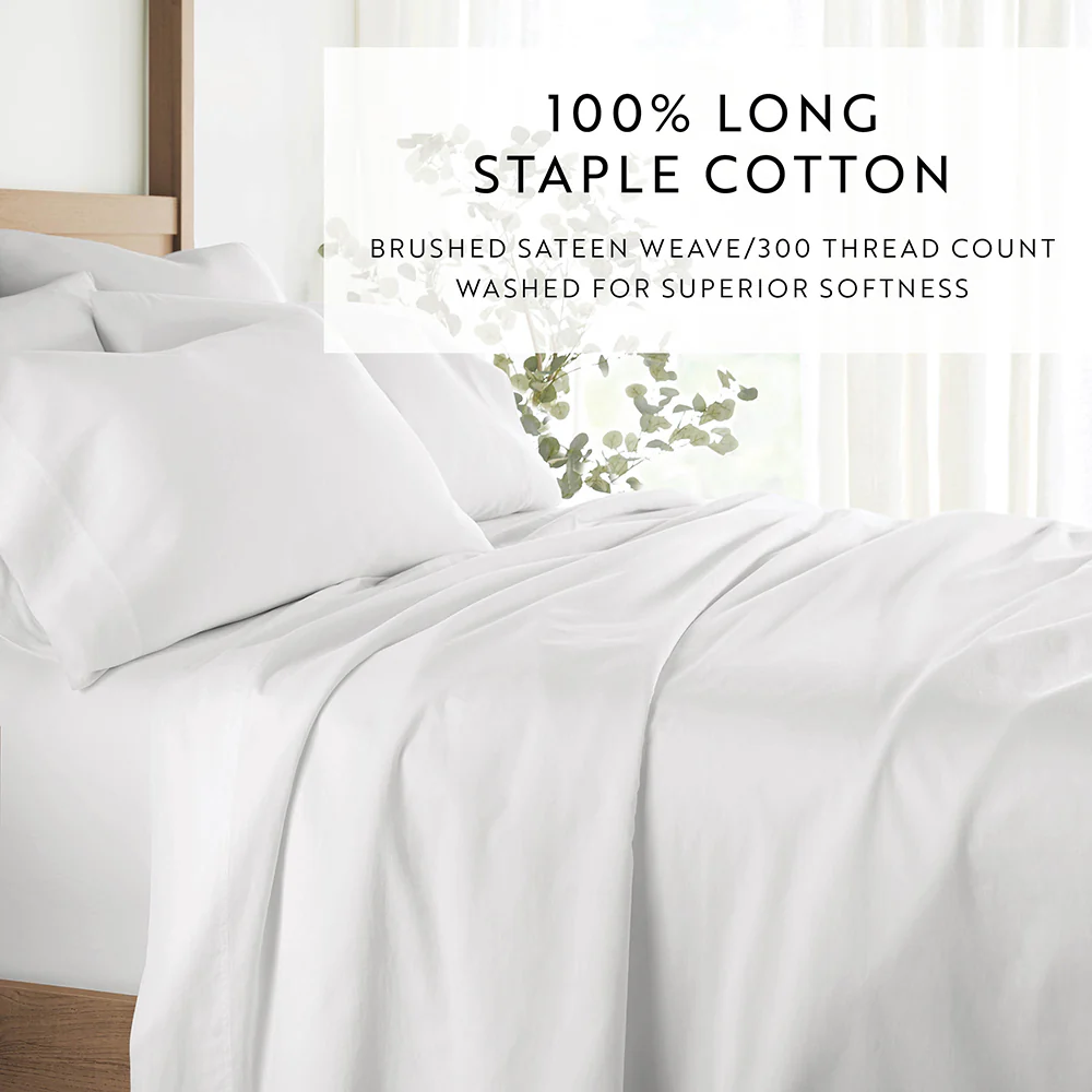 4-Piece 100% Cotton-Long Staple Sheet Set - Image 66