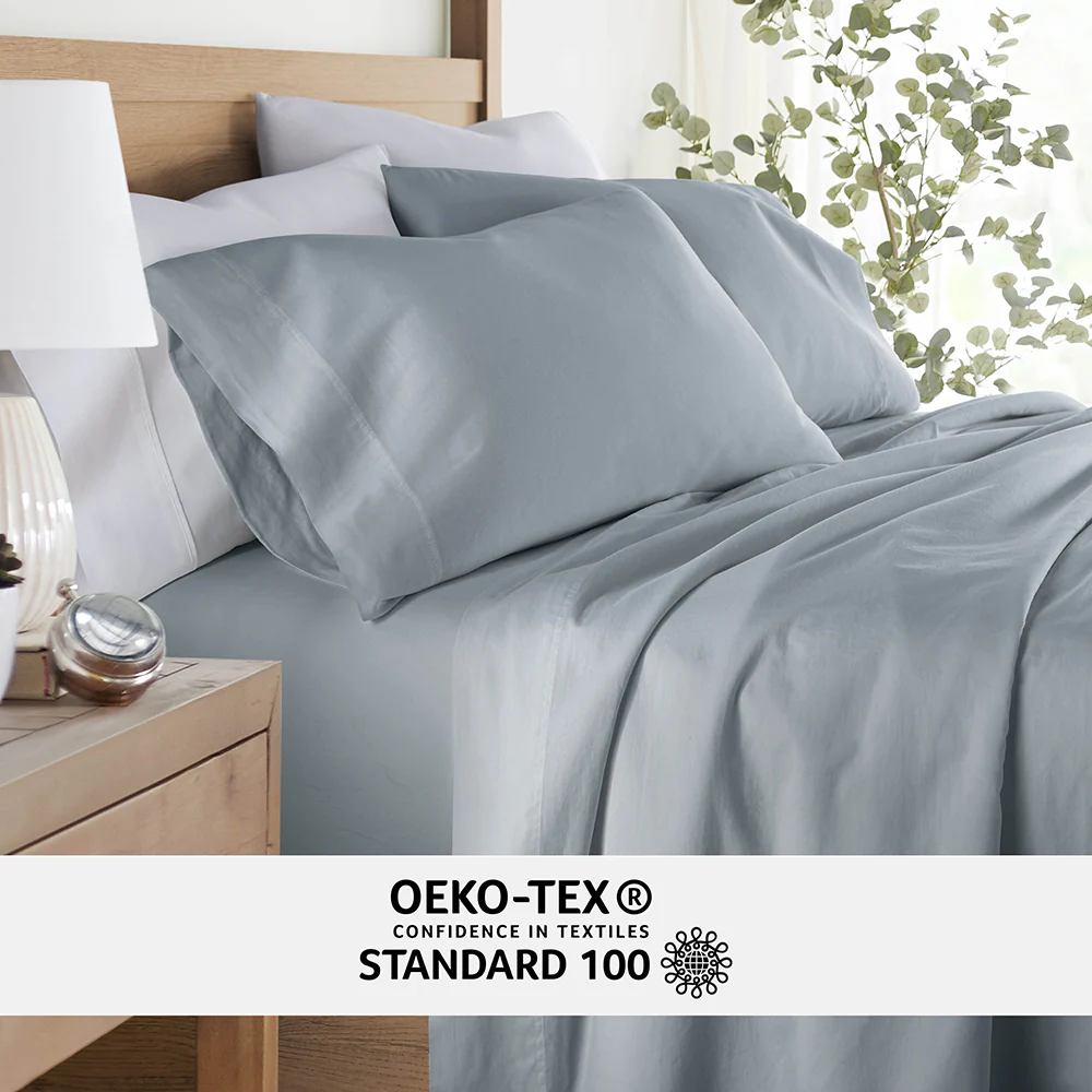 4-Piece 100% Cotton-Long Staple Sheet Set - Image 40