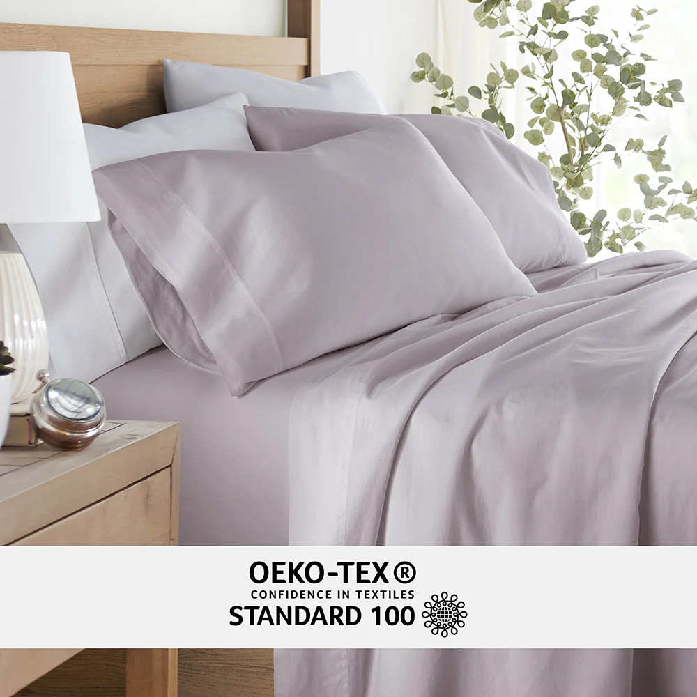 4-Piece 100% Cotton-Long Staple Sheet Set - Image 42