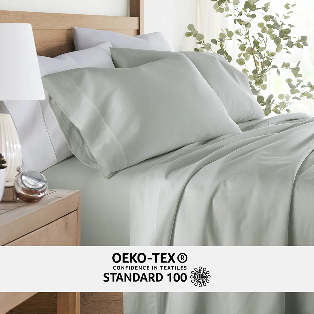 4-Piece 100% Cotton-Long Staple Sheet Set - Image 39