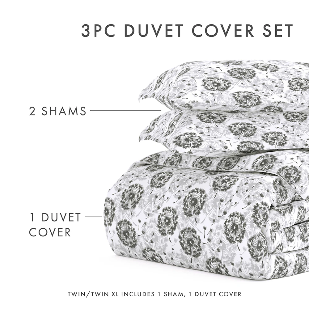 Make A Wish Pattern 3-Piece Duvet Cover Set - Image 11