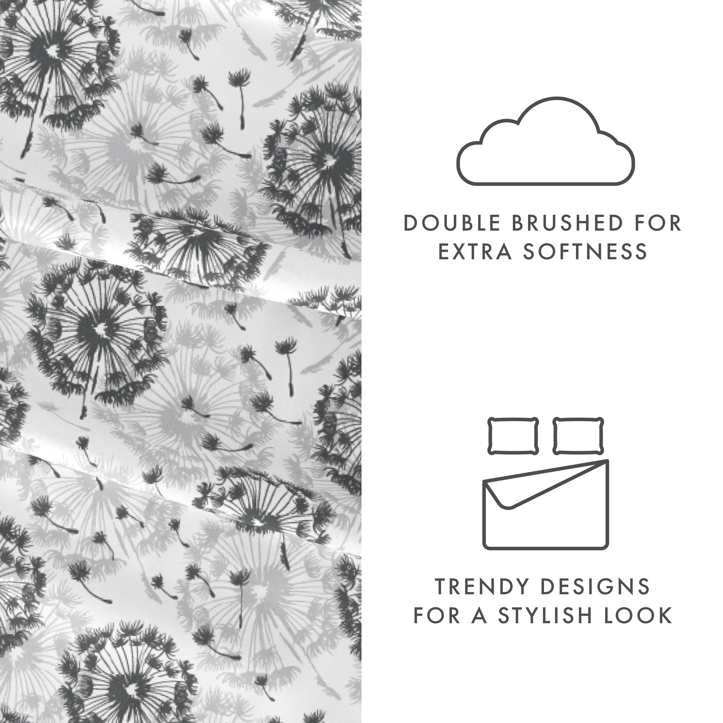 Make A Wish Pattern 4-Piece Sheet Set - Image 6