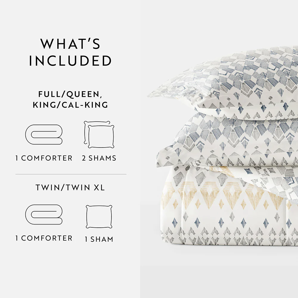 Mayan Stamp Down-Alternative Comforter Set - Image 10