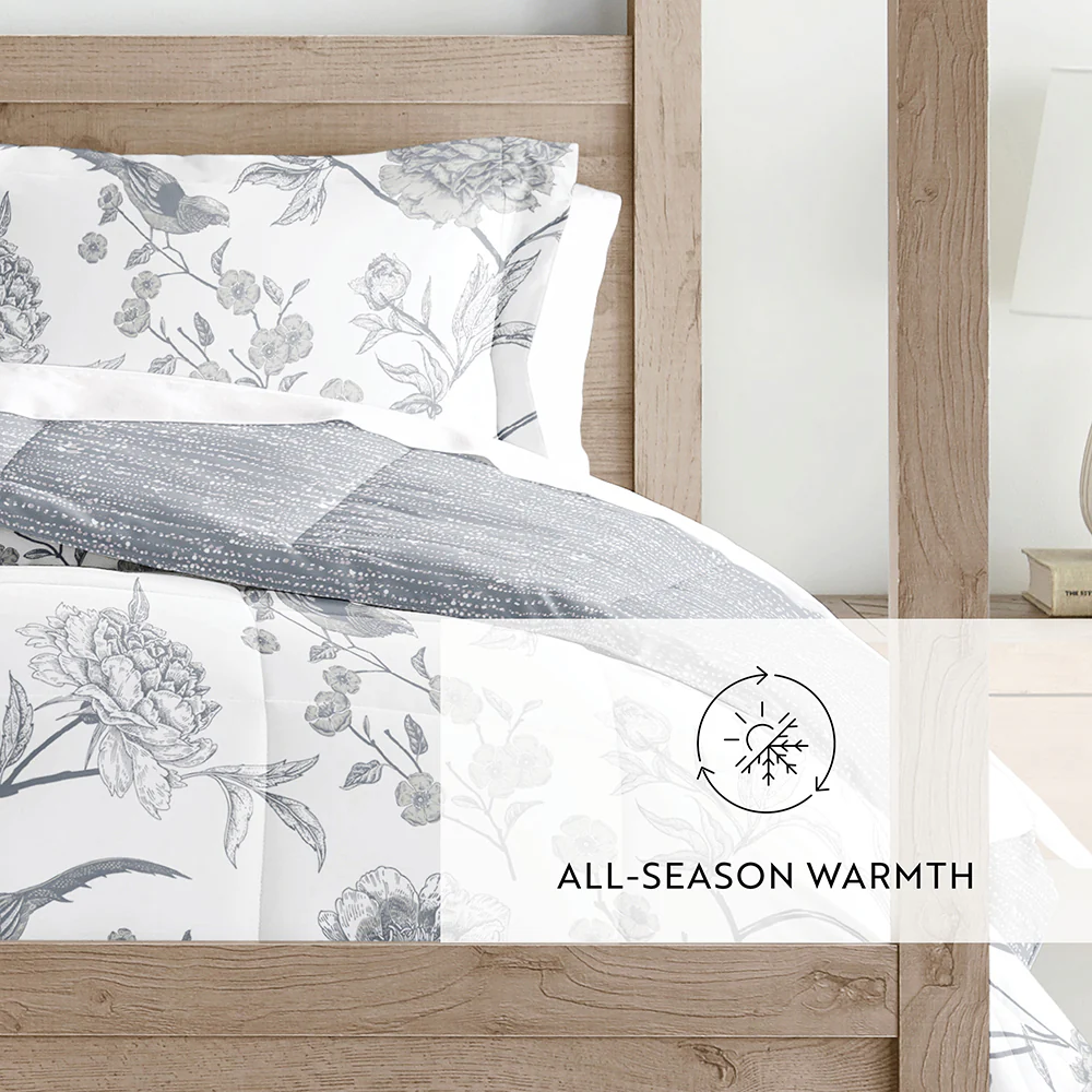 Molly Botanicals Reversible Down-Alternative Comforter Set - Image 10