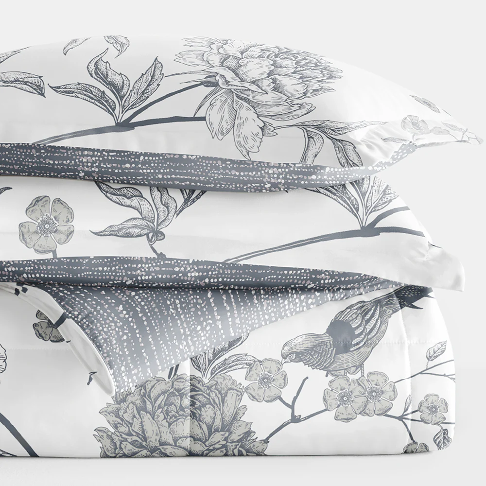 Molly Botanicals Reversible Down-Alternative Comforter Set - Image 9