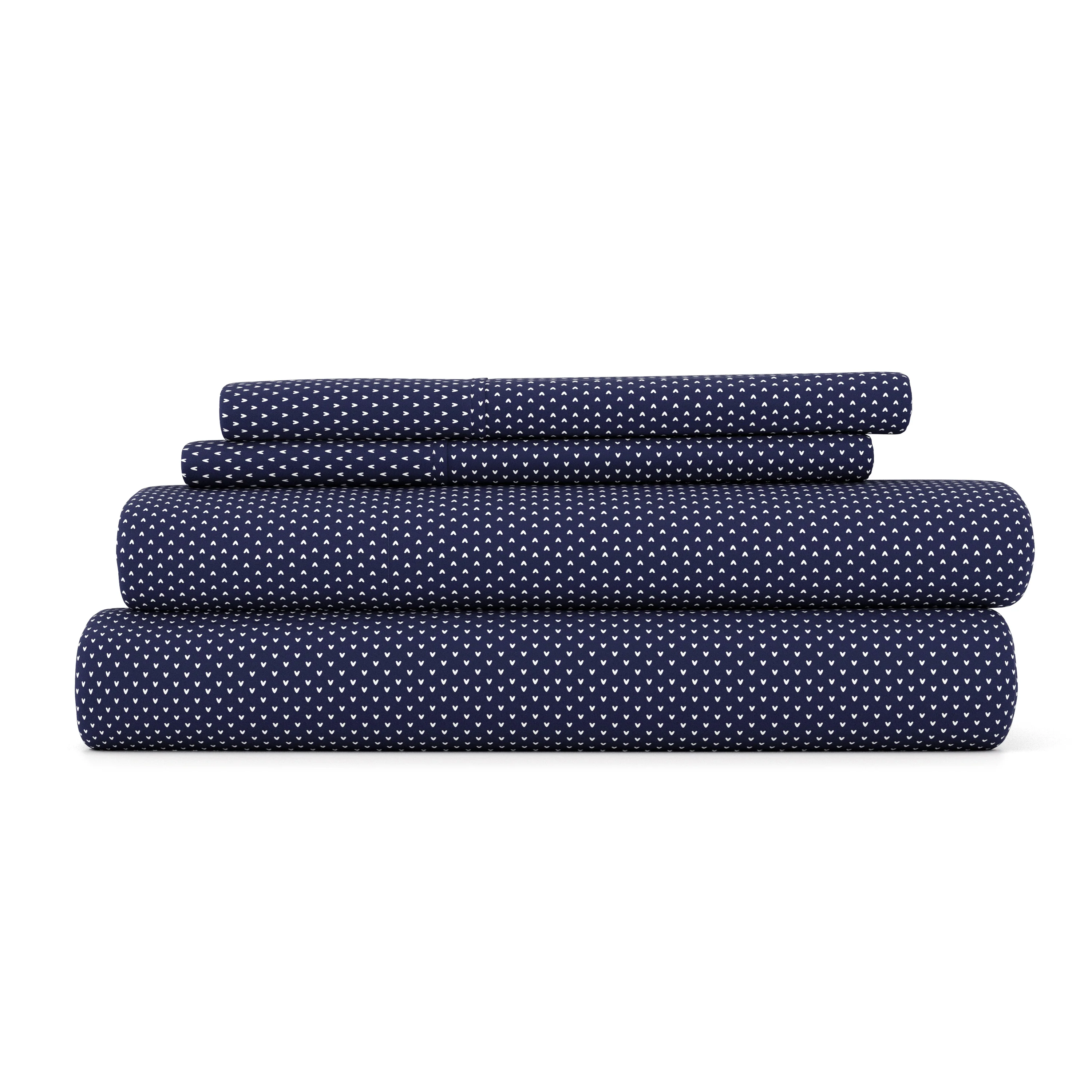 My Heart Pattern 4-Piece Sheet Set - Image 3
