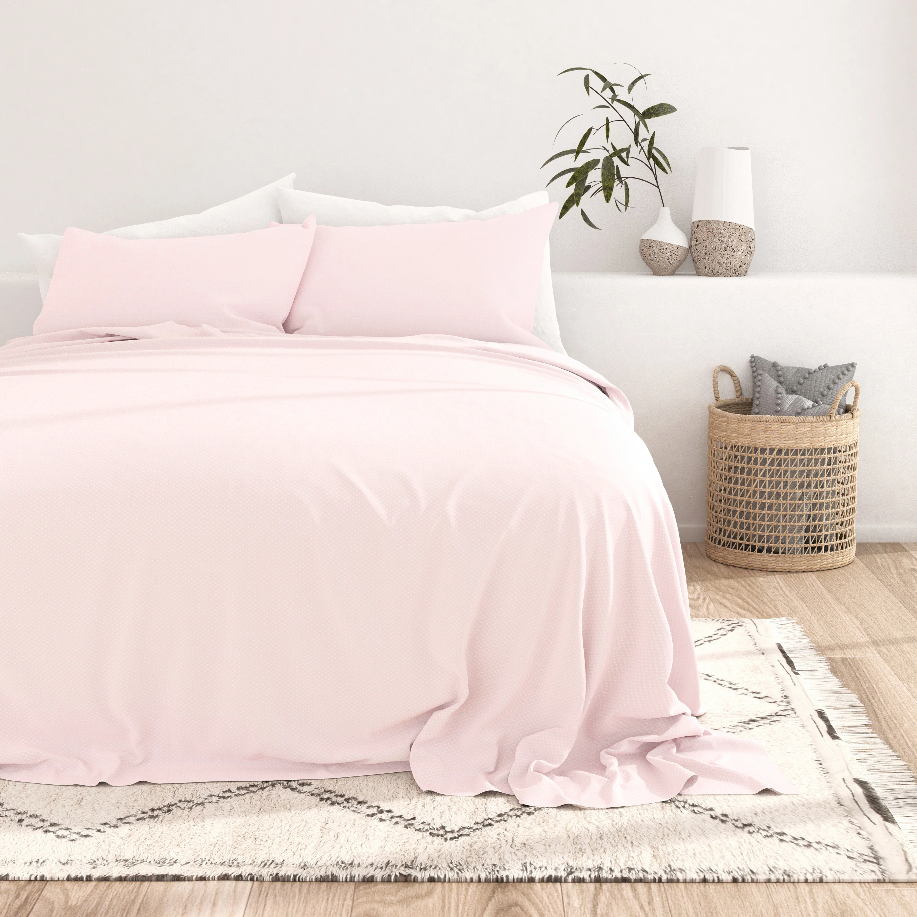 My Heart Pattern 4-Piece Sheet Set - Image 7