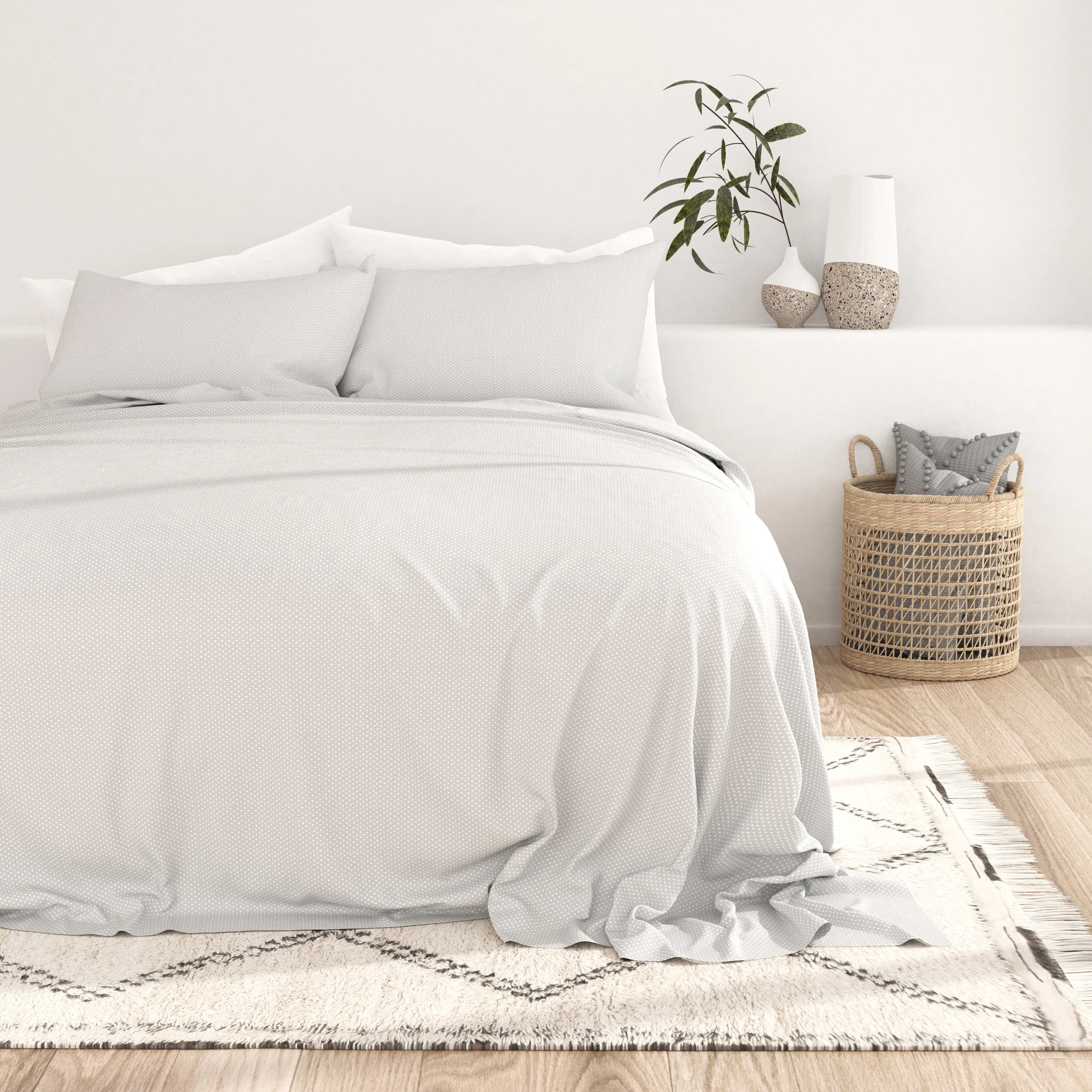 My Heart Pattern 4-Piece Sheet Set - Image 8