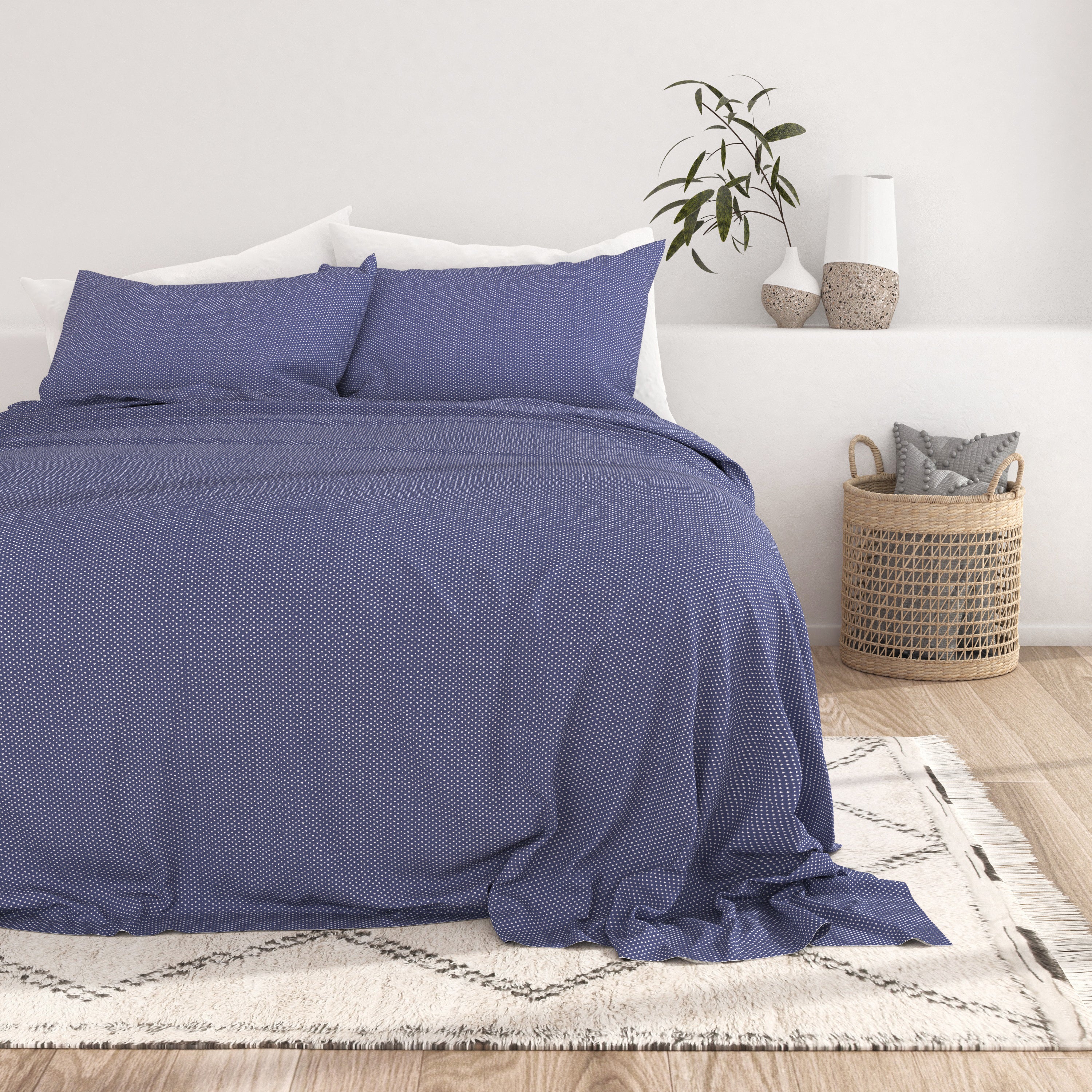 My Heart Pattern 4-Piece Sheet Set - Image 9