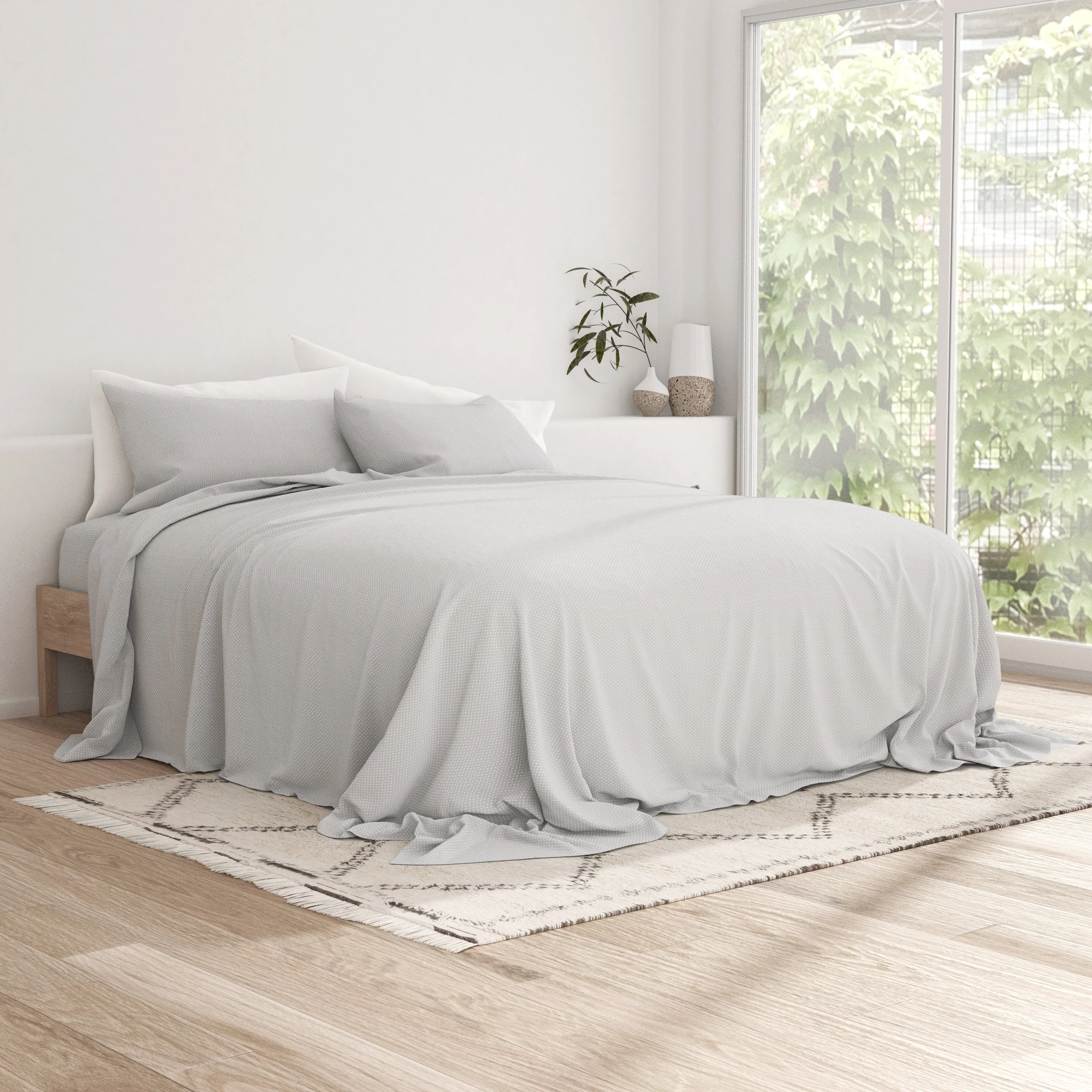 My Heart Pattern 4-Piece Sheet Set - Sale - Image 11