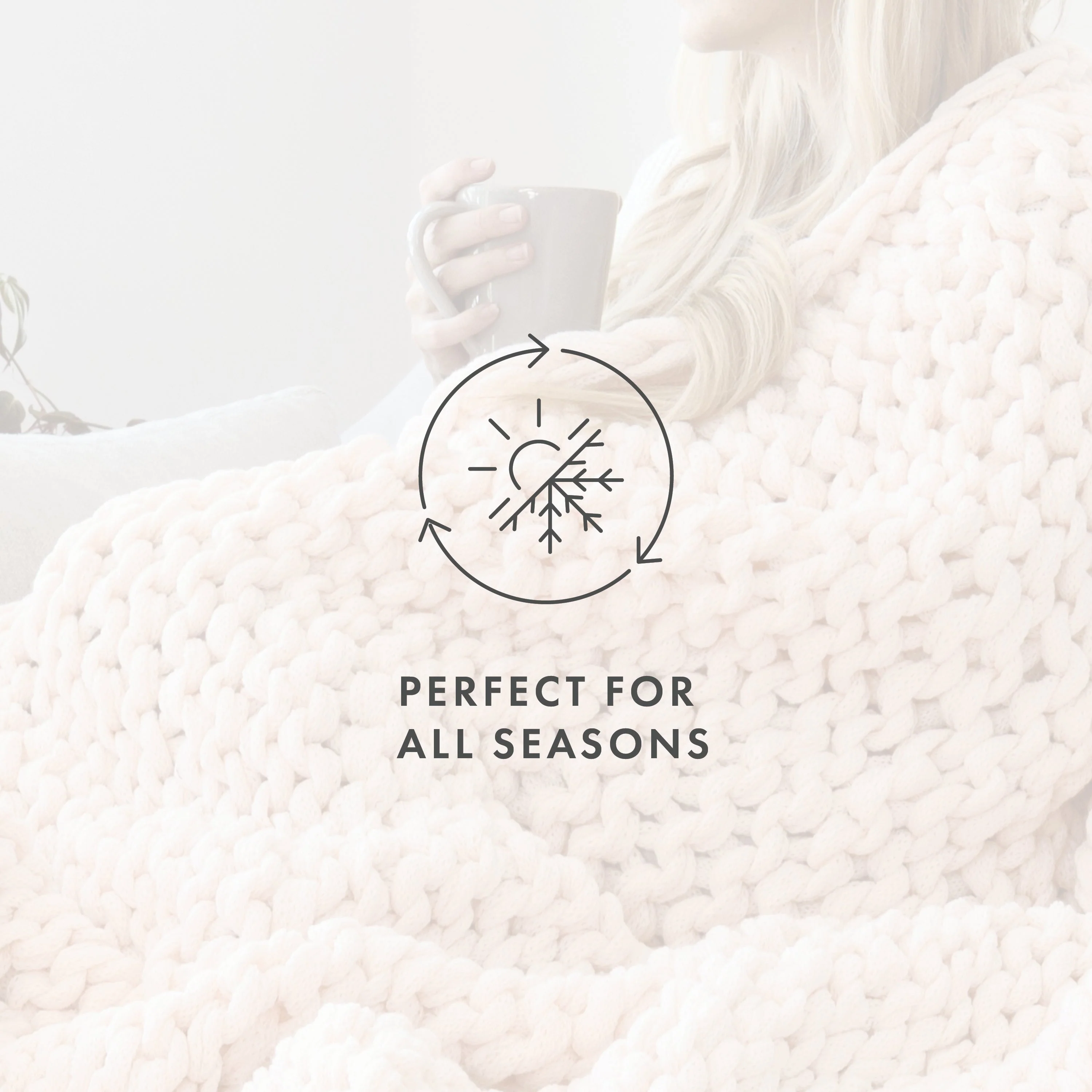 Oversized Chunky Knit Blanket (Sale) - Image 29