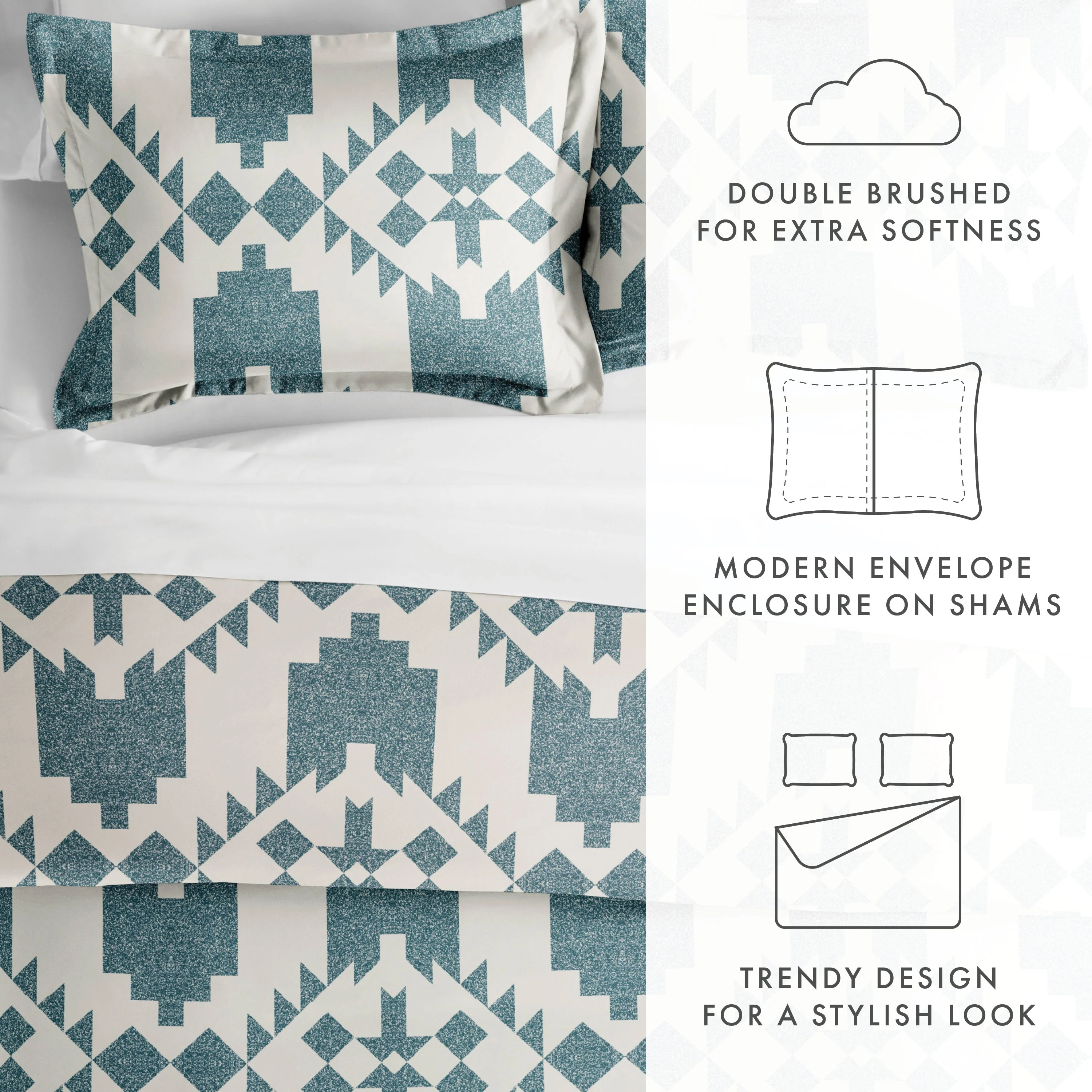 Pattern 3-Piece Duvet Cover Sets (Sale) - Image 143